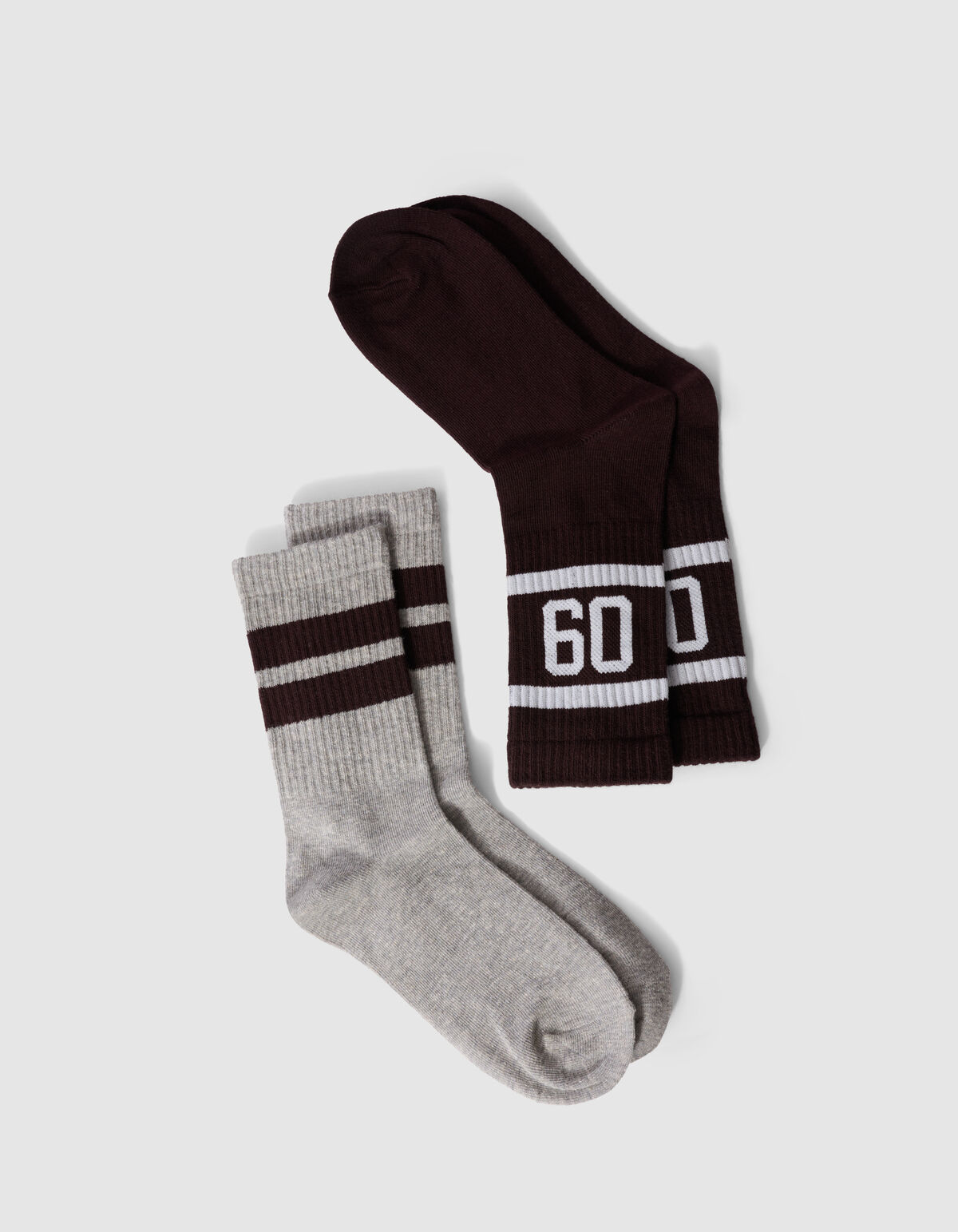 Socken-Set Schwarz/Grau SHOEBY ACCESSOIRES