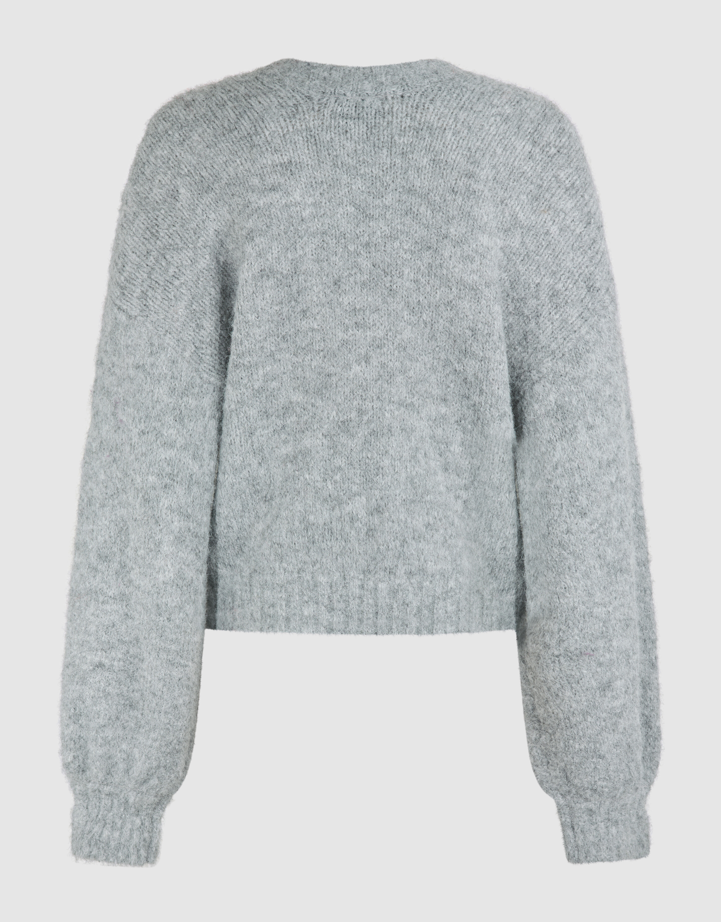 Twist Strik Strickjacke Hellgrau SHOEBY WOMEN