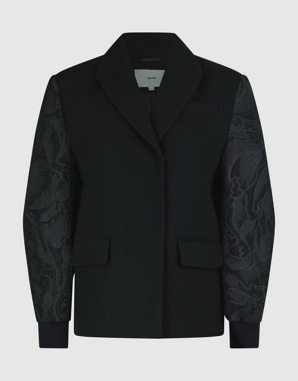 Kurze Mischjacke Schwarz SHOEBY WOMEN