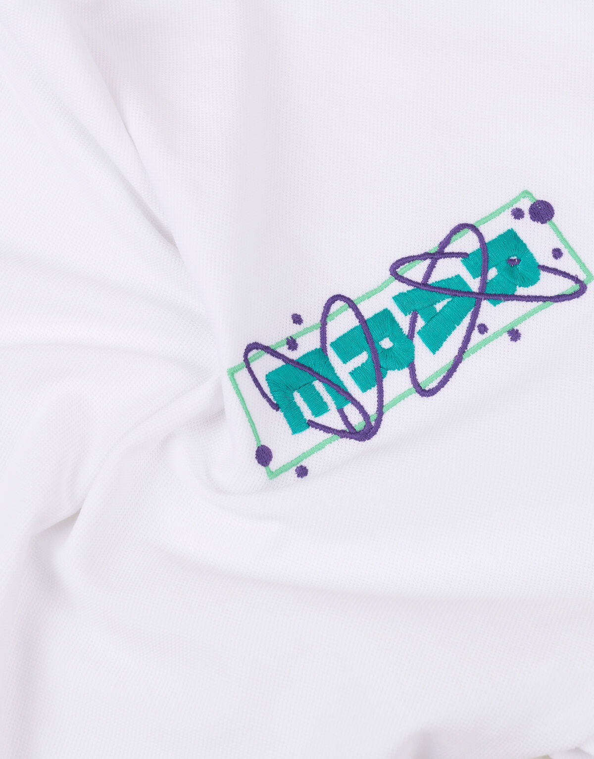 T-Shirt mit grafischem Aufdruck Wei&szlig; JILL&MITCH