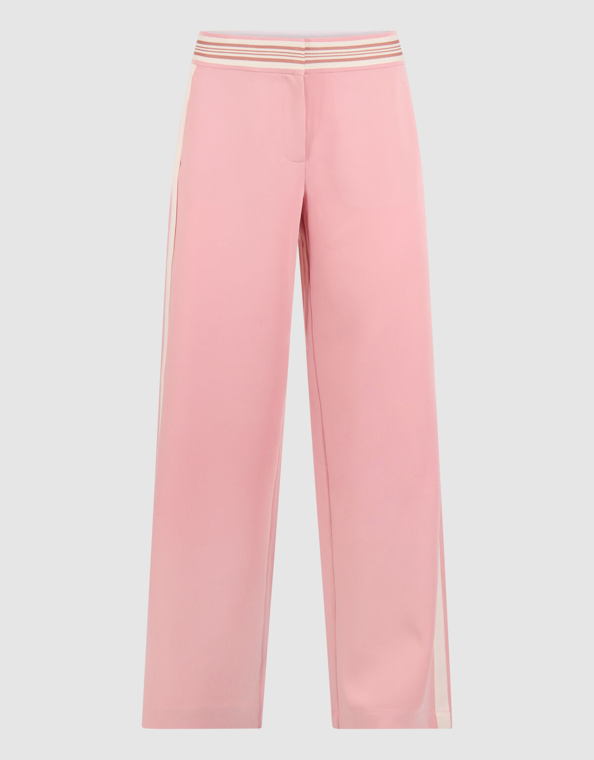 Sportliche Hose mit weitem Bein Hellrosa von Mieke SHOEBY WOMEN