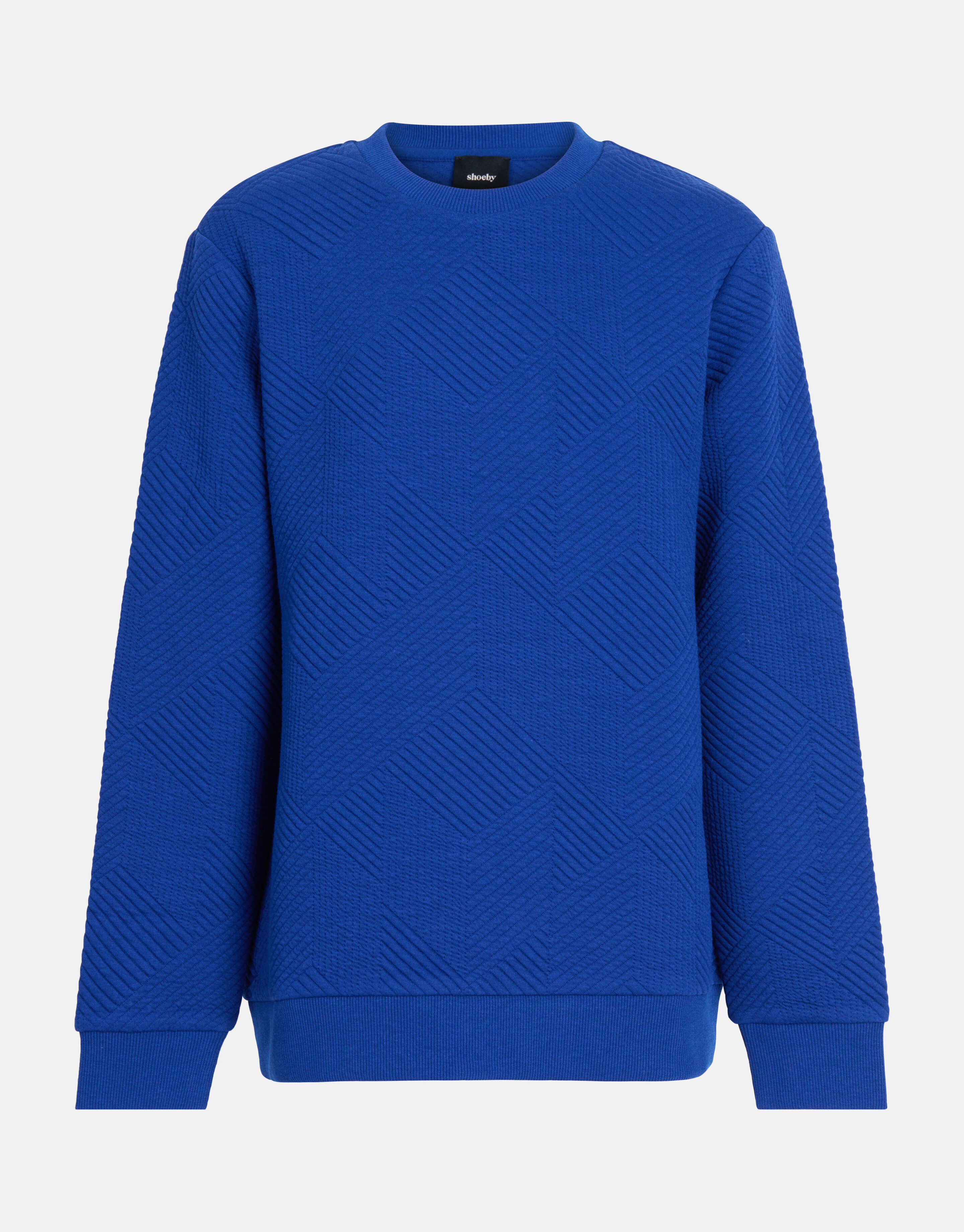 Struktur Pullover Blau SHOEBY BOYS