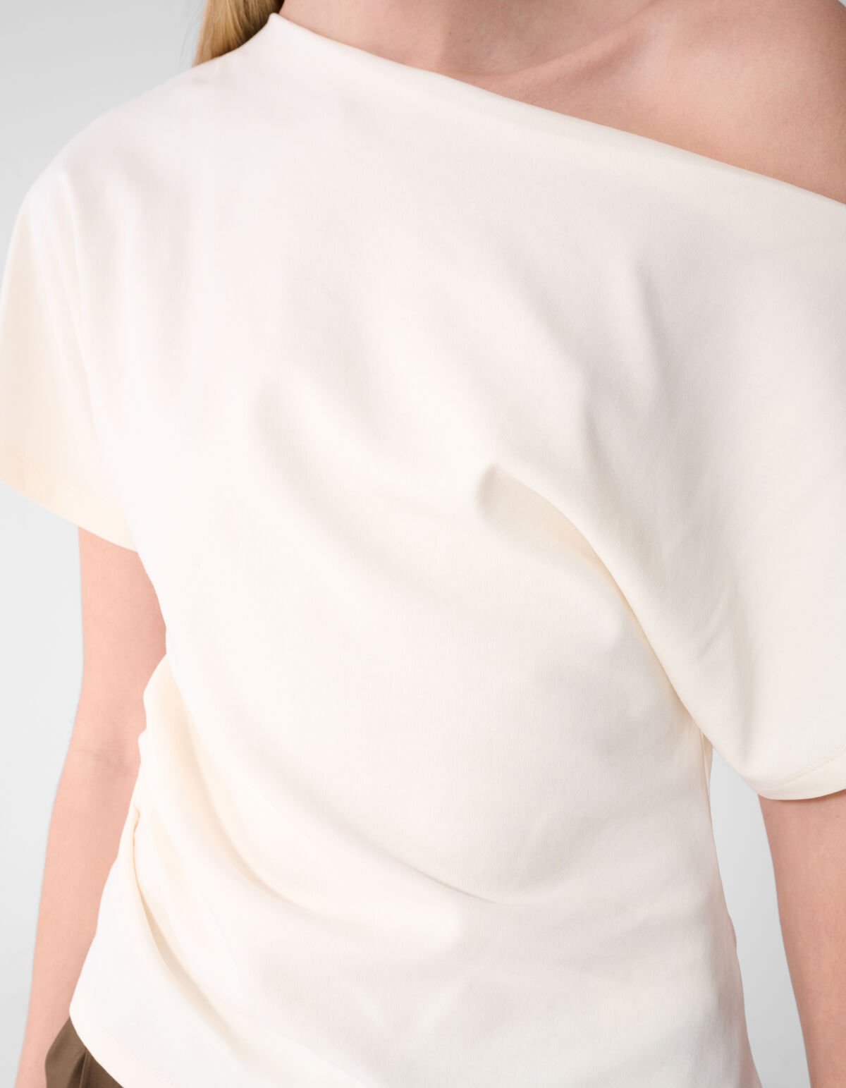 Faltenoberteil mit einer Schulter in Gebrochen Wei SHOEBY WOMEN