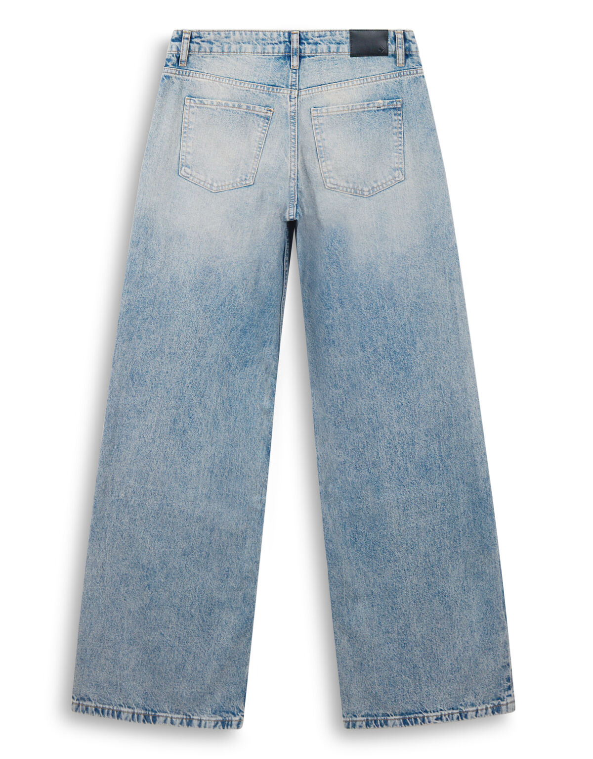 Jeans mit hoher Taille und weitem Bein, blau SHOEBY WOMEN