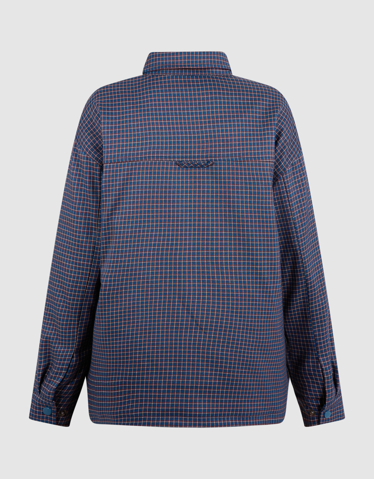 Oversized Padded Overshirt Dunkelblau SHOEBY BOYS