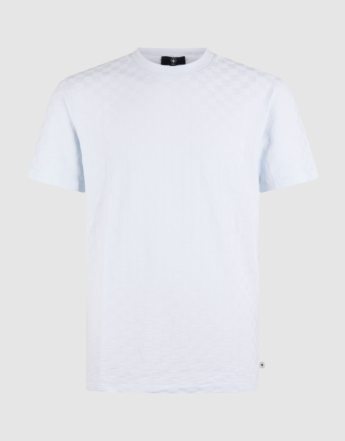 Struktur T-Shirt Hellblau SHOEBY MEN