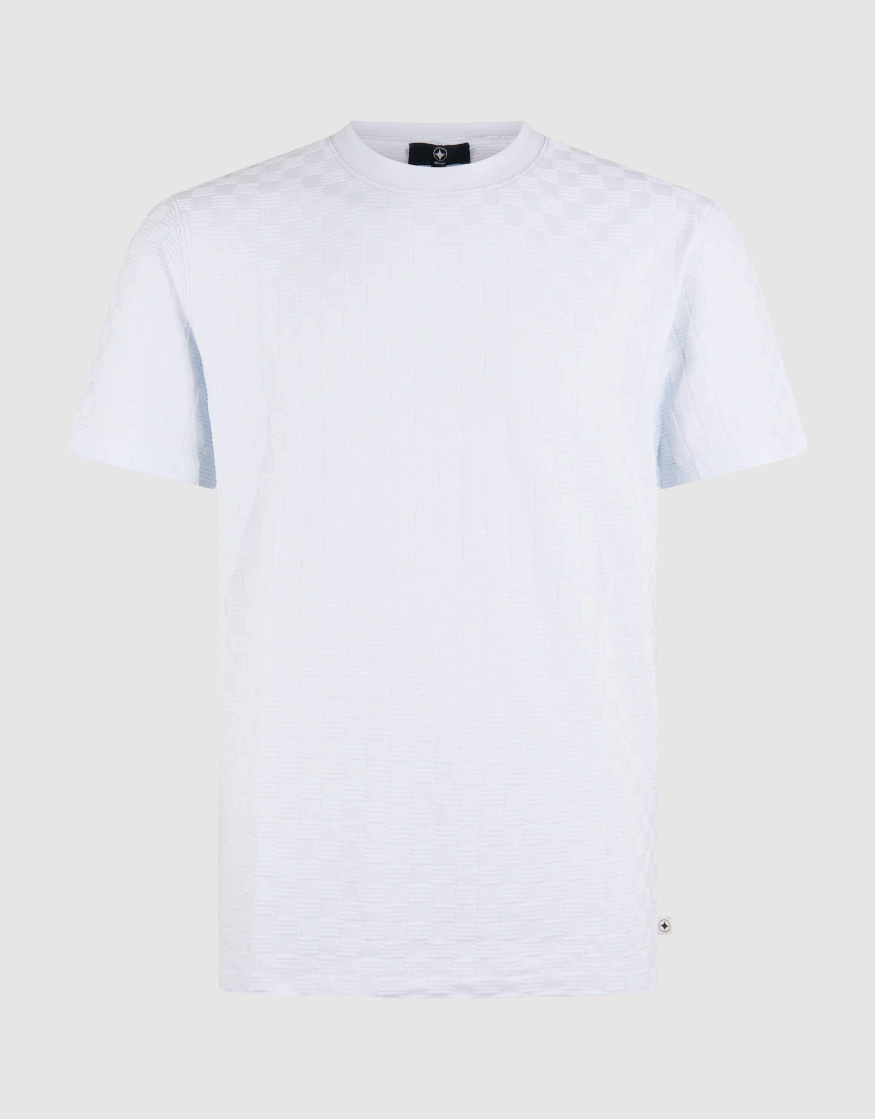 Struktur T-Shirt Hellblau SHOEBY MEN