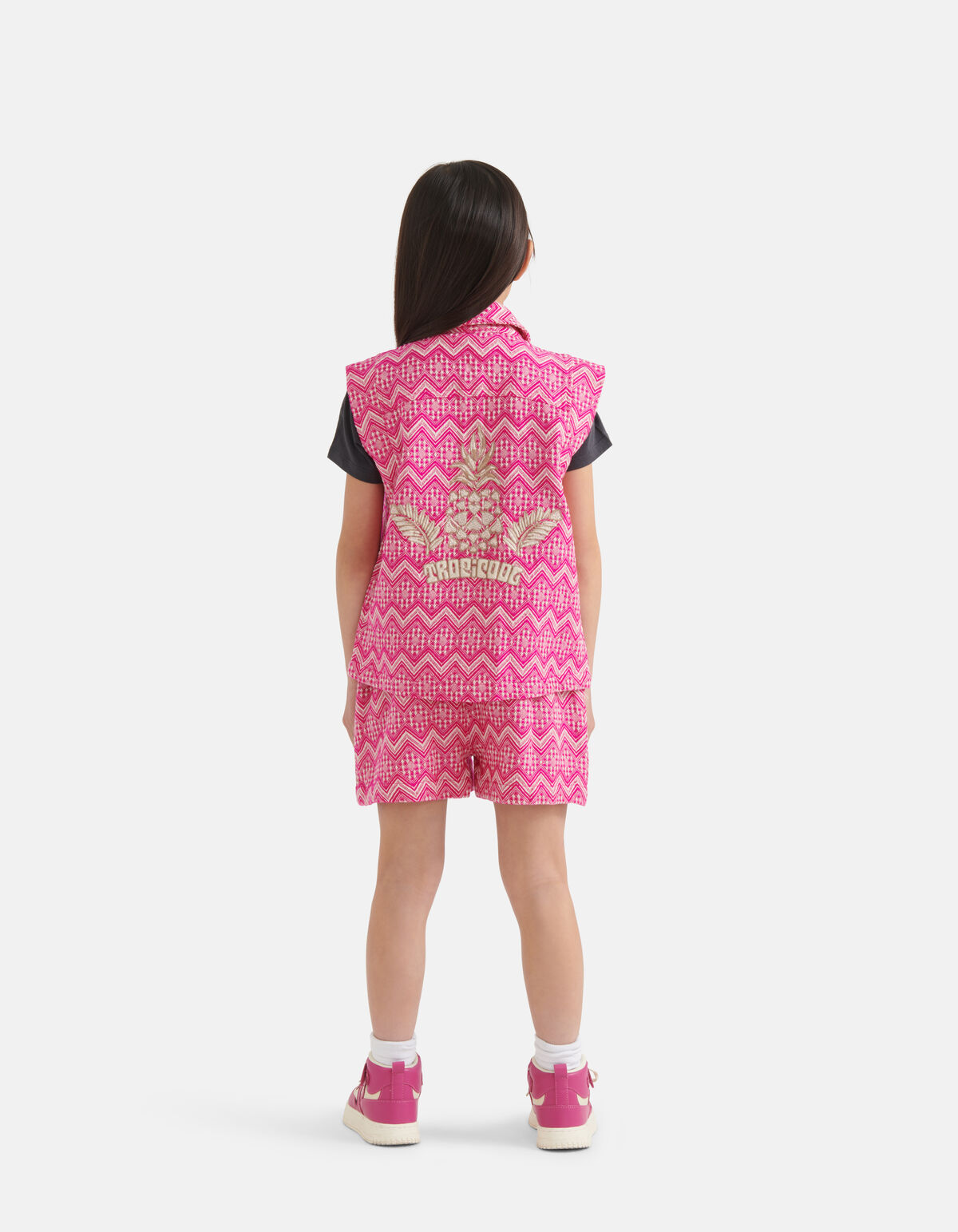 Besticktes Gilet Rosa SHOEBY GIRLS
