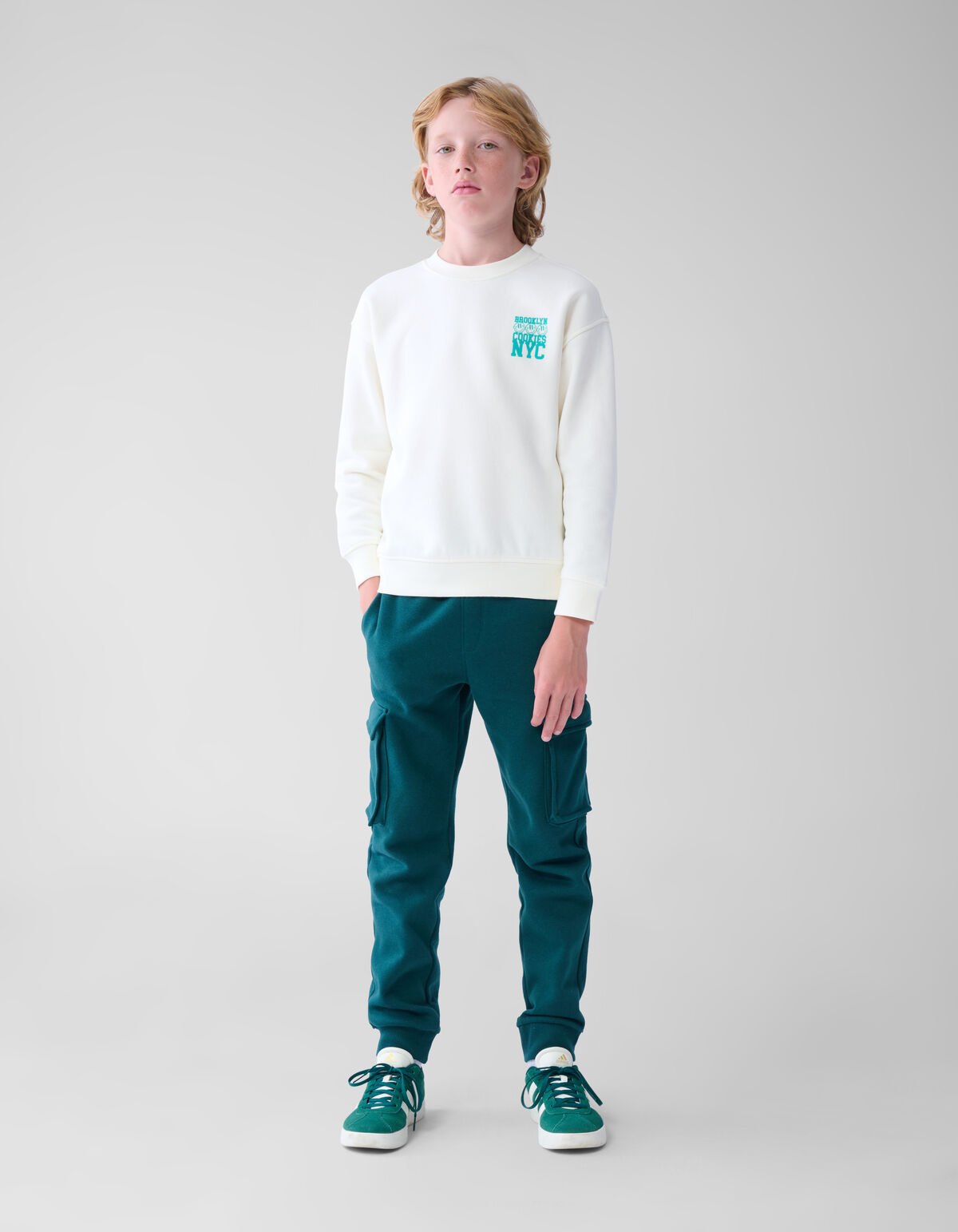 NYC Pullover Off White SHOEBY BOYS