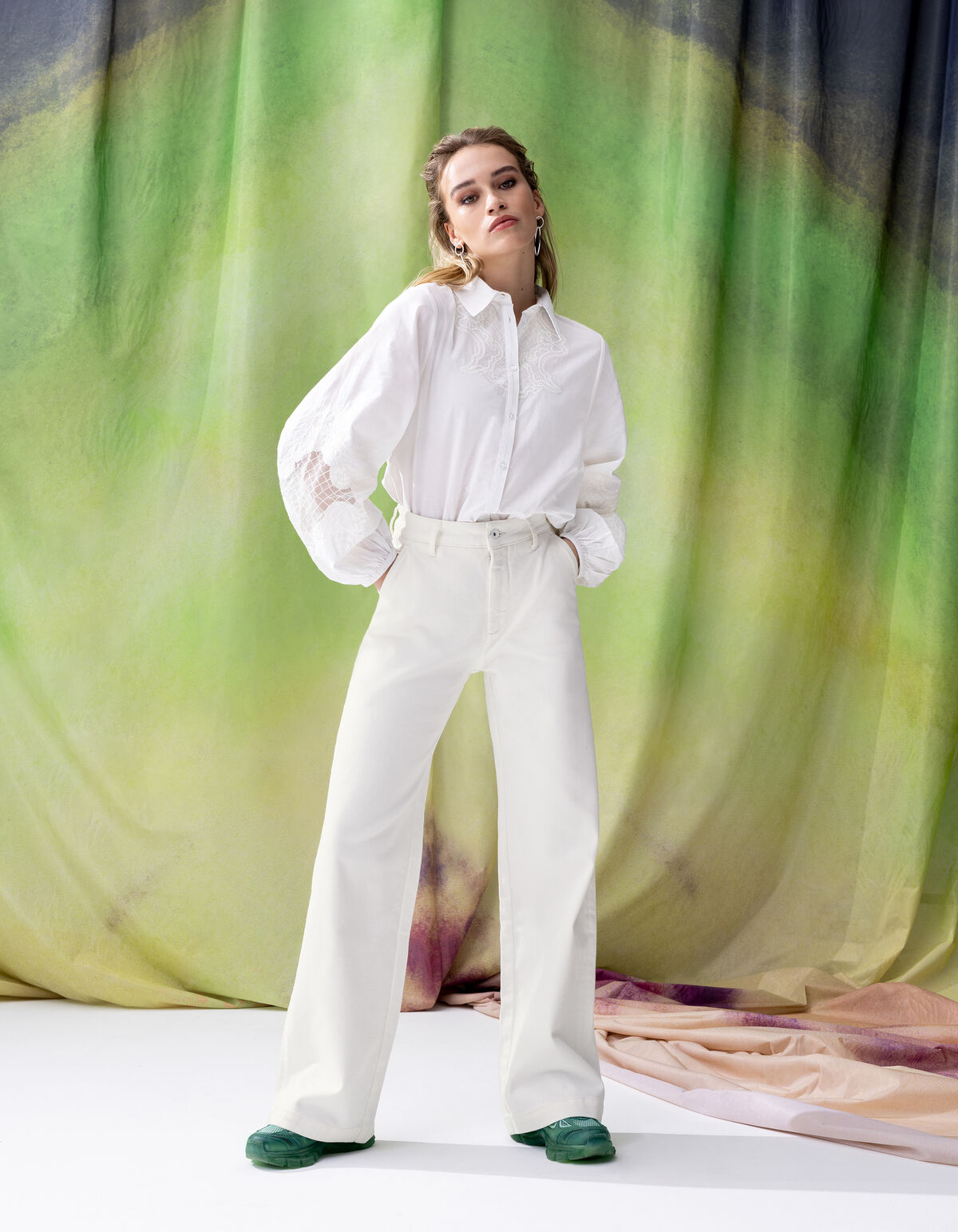 Spitzenbluse Wei&szlig; von Mieke SHOEBY WOMEN