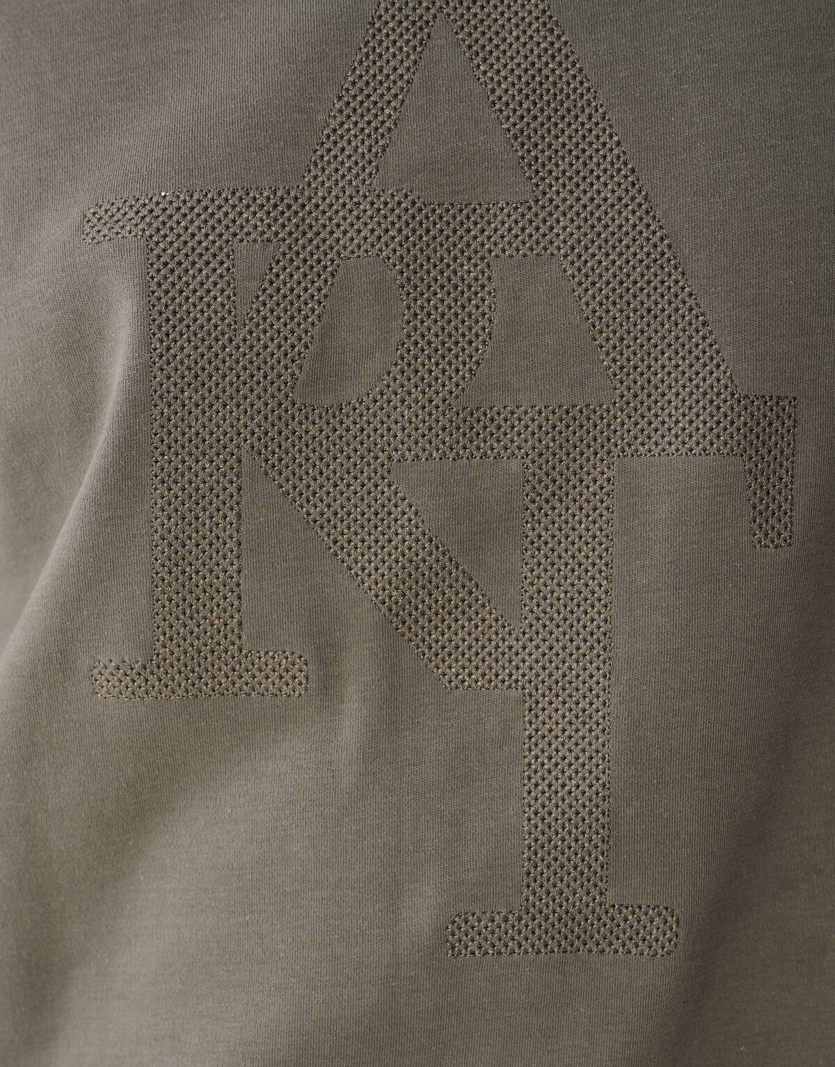 Stickerei-Kunst T-Shirt Dunkelgrün SHOEBY MEN