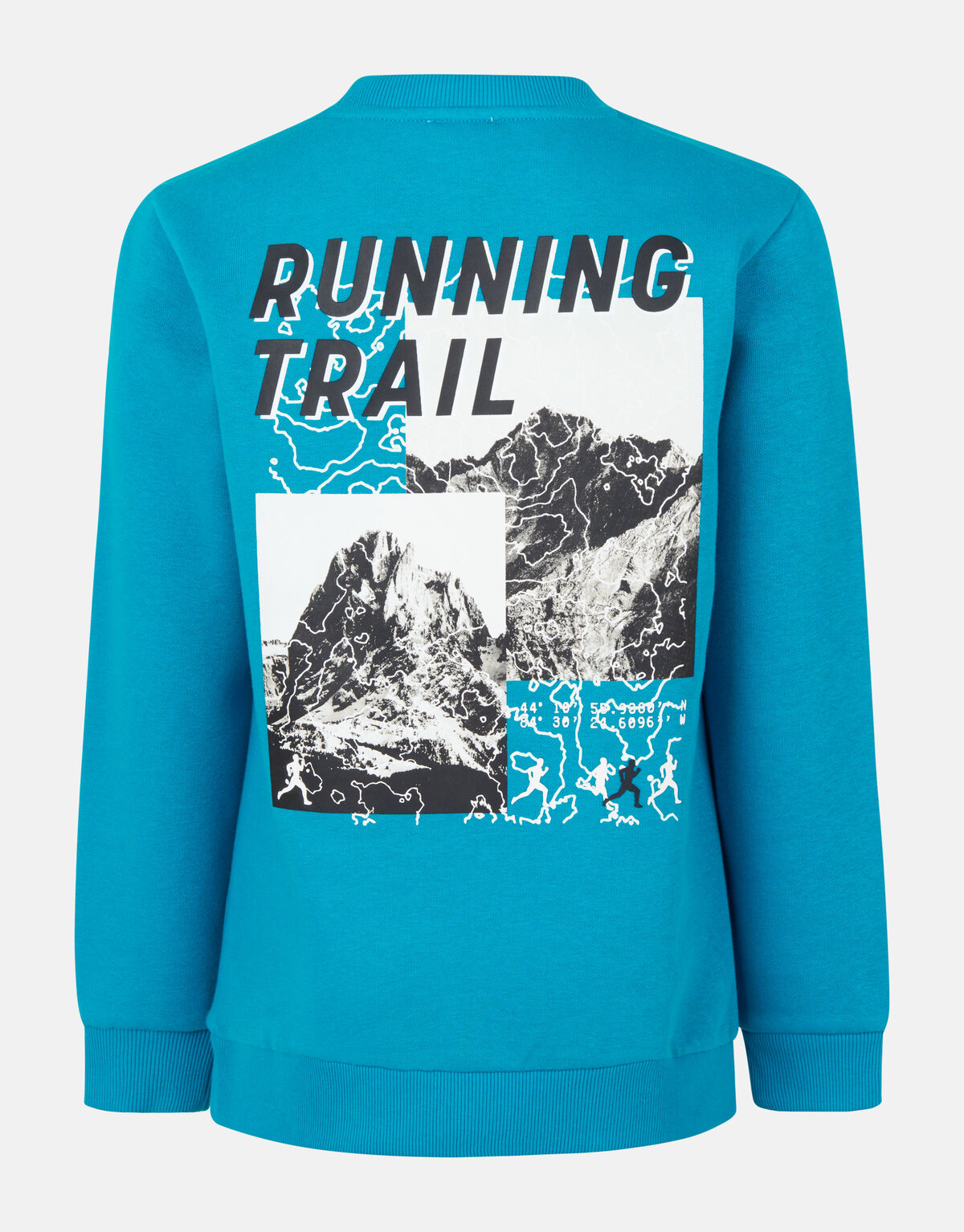 Bedruckter Pullover Blau SHOEBY BOYS