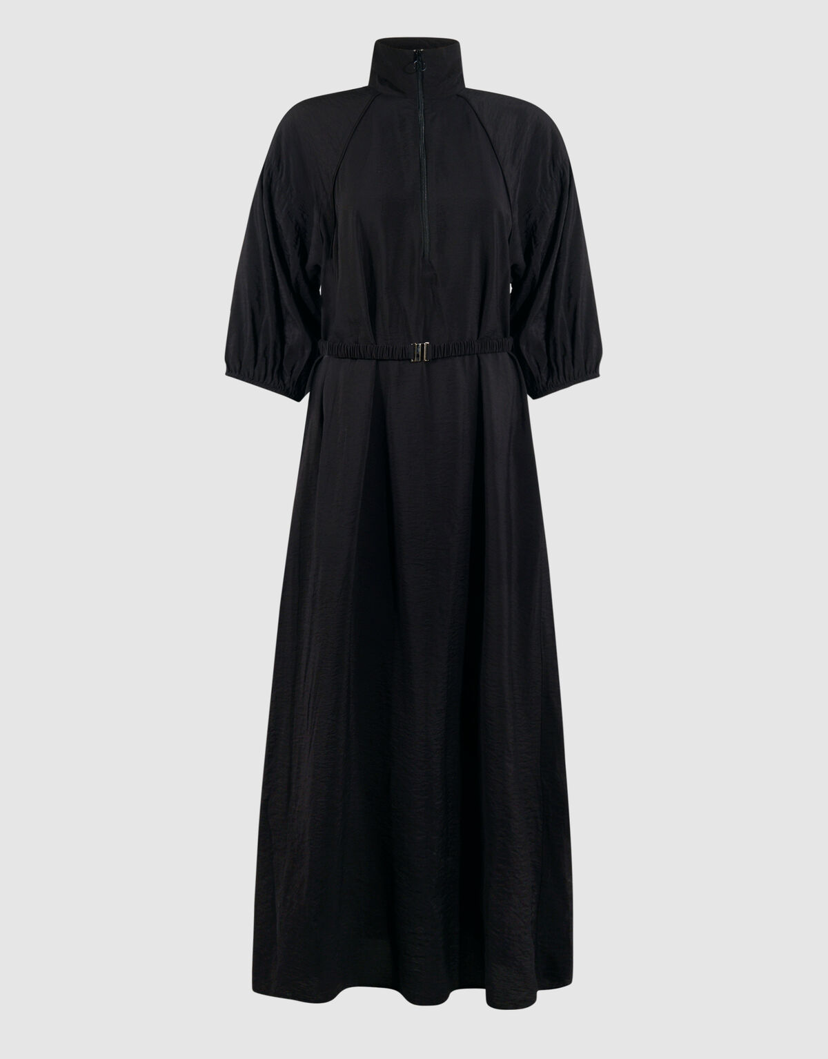 Sportlicher Trainingsanzug Maxi Kleid Schwarz SHOEBY WOMEN