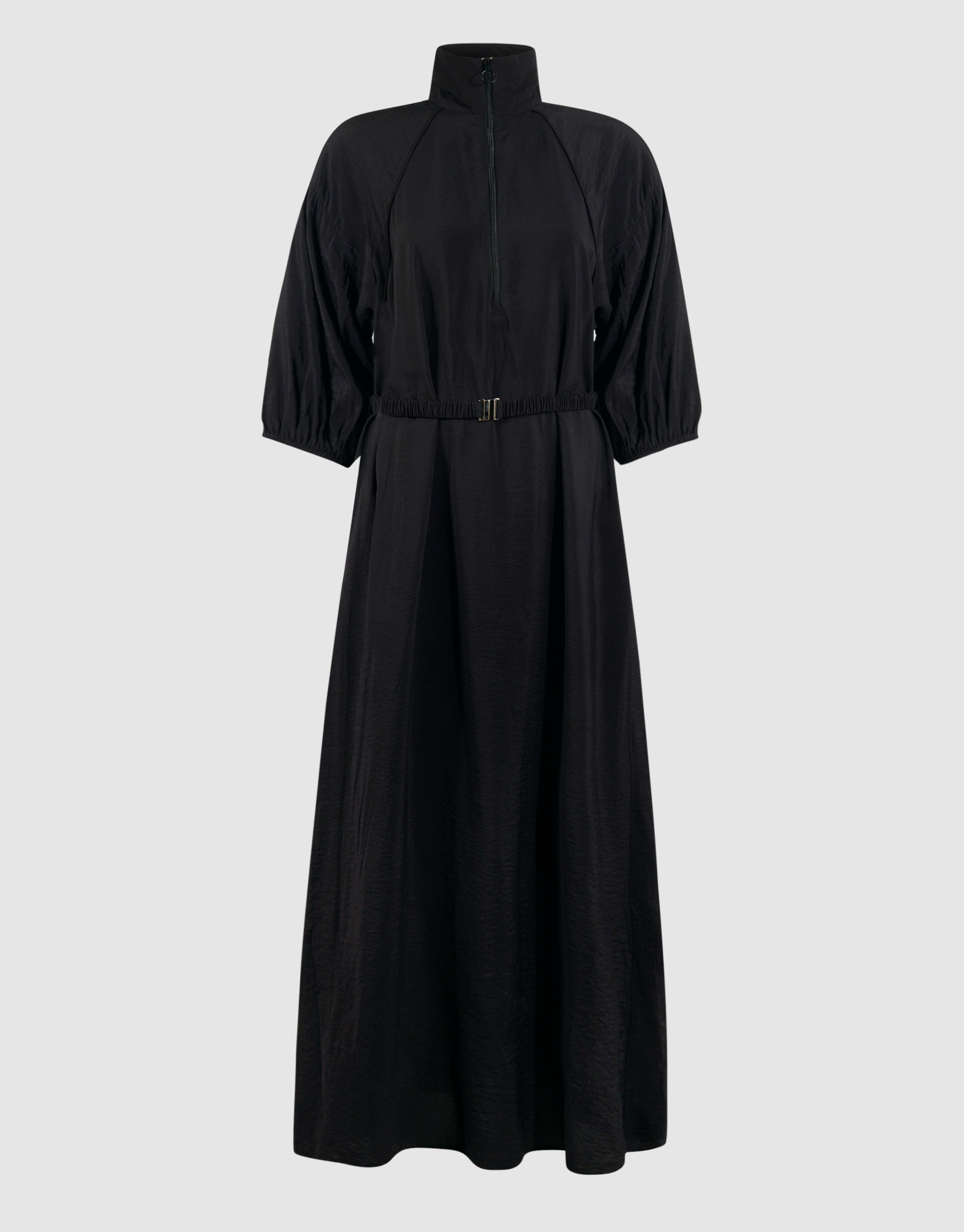 Sportlicher Trainingsanzug Maxi Kleid Schwarz SHOEBY WOMEN