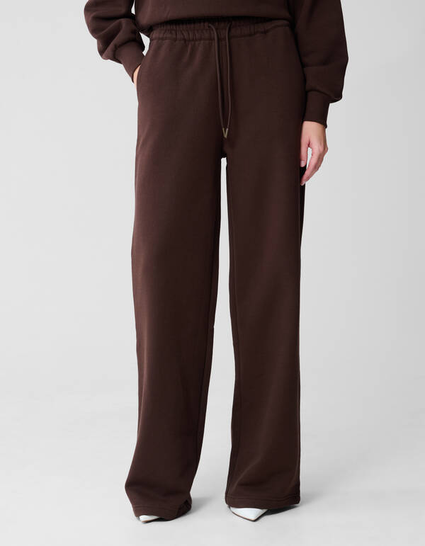 Weite Jogginghose Braun SHOEBY WOMEN