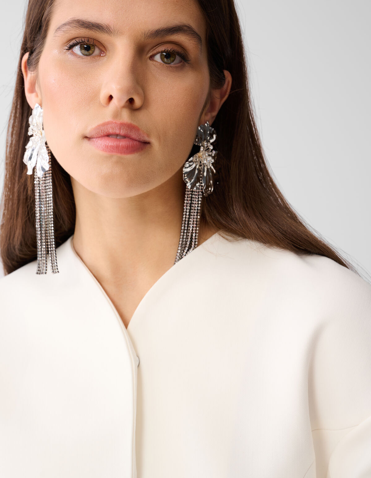 Blazer in Eiform Off White SHOEBY WOMEN