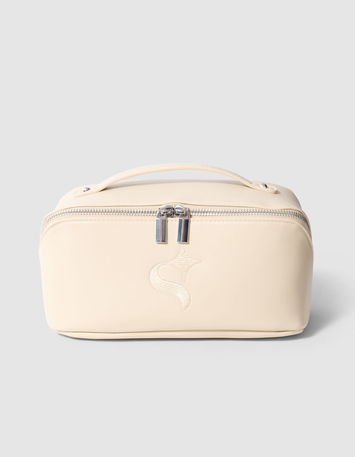 Kosmetiktasche Ecru SHOEBY ACCESSOIRES