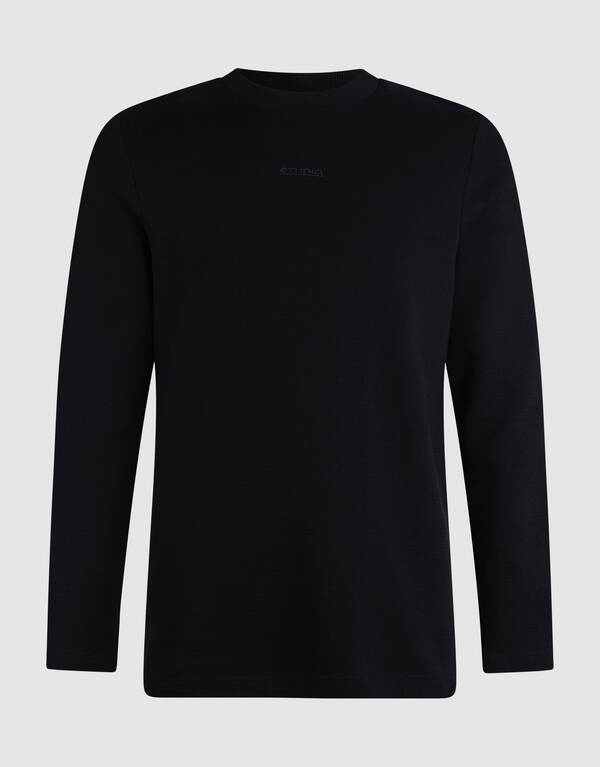 Studio Langarm-T-Shirt Schwarz SHOEBY MEN