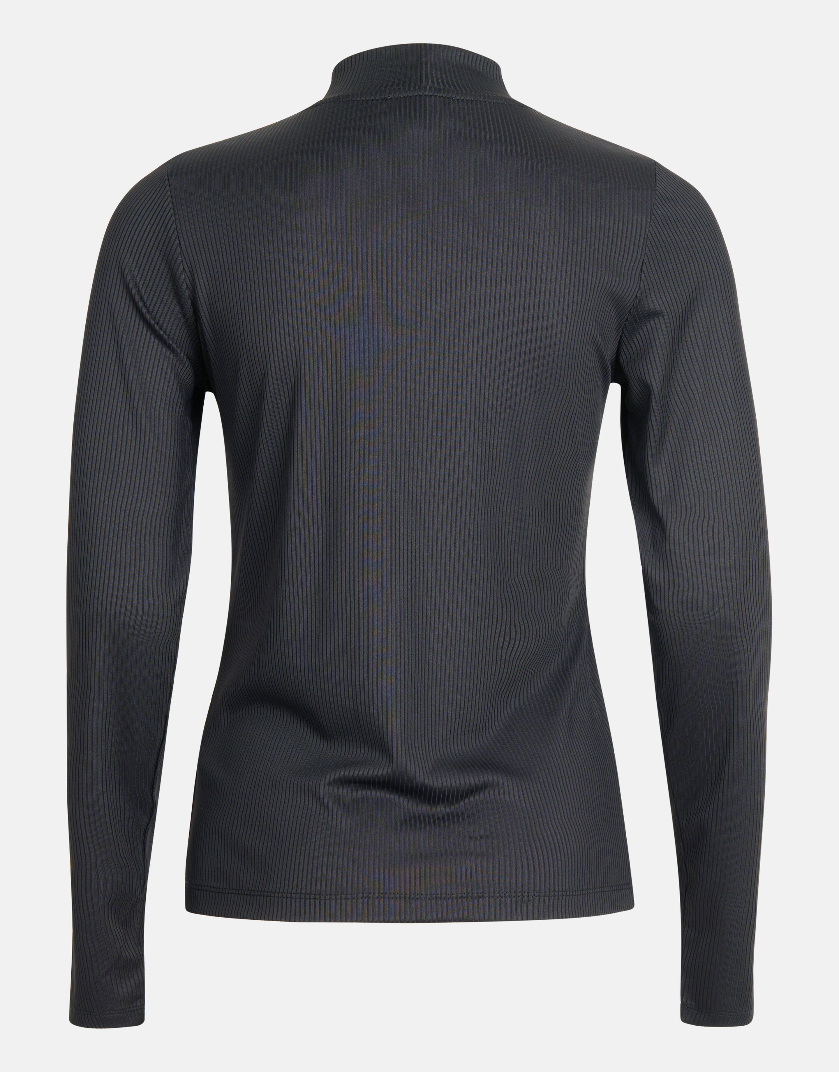 Rippstrick-Rollkragenpullover Schwarz SHOEBY WOMEN