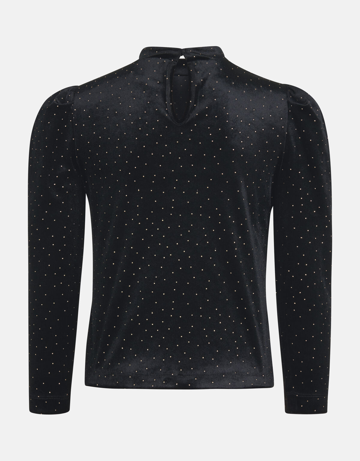 Samt Top Schwarz SHOEBY GIRLS