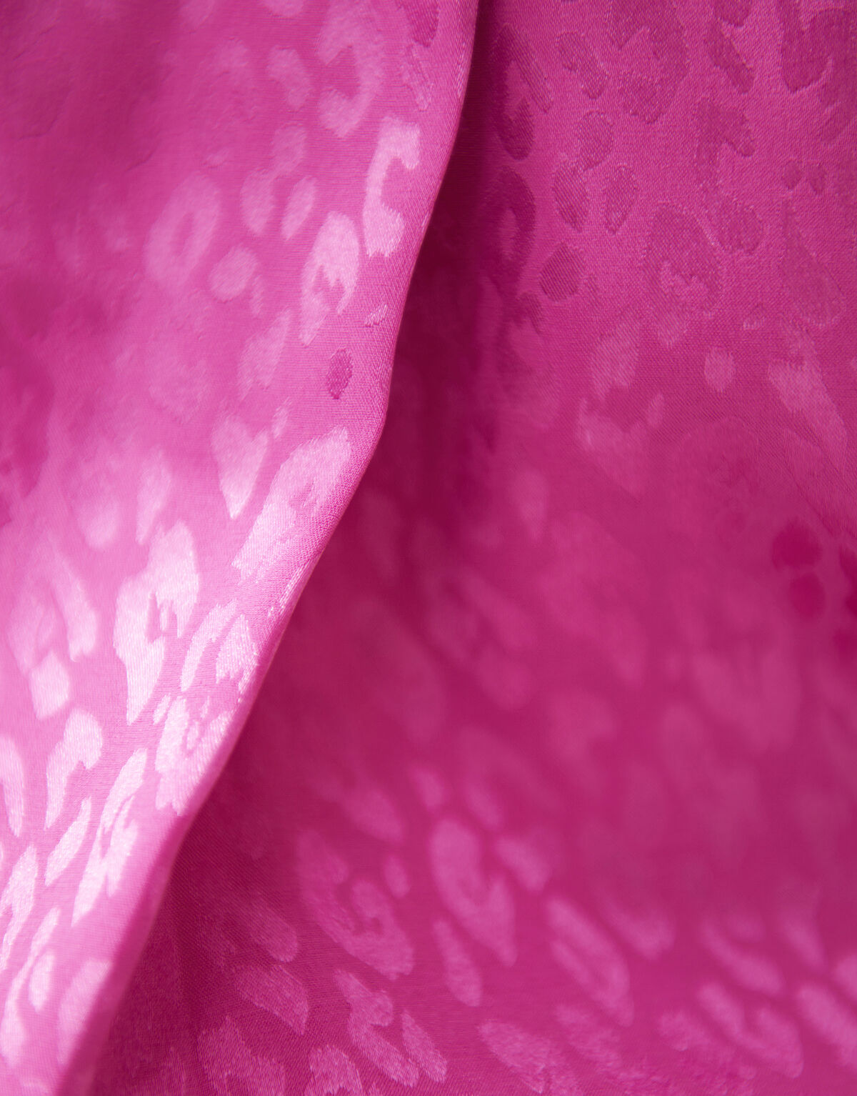 Jacquard-Rüschenbluse Rosa SHOEBY WOMEN