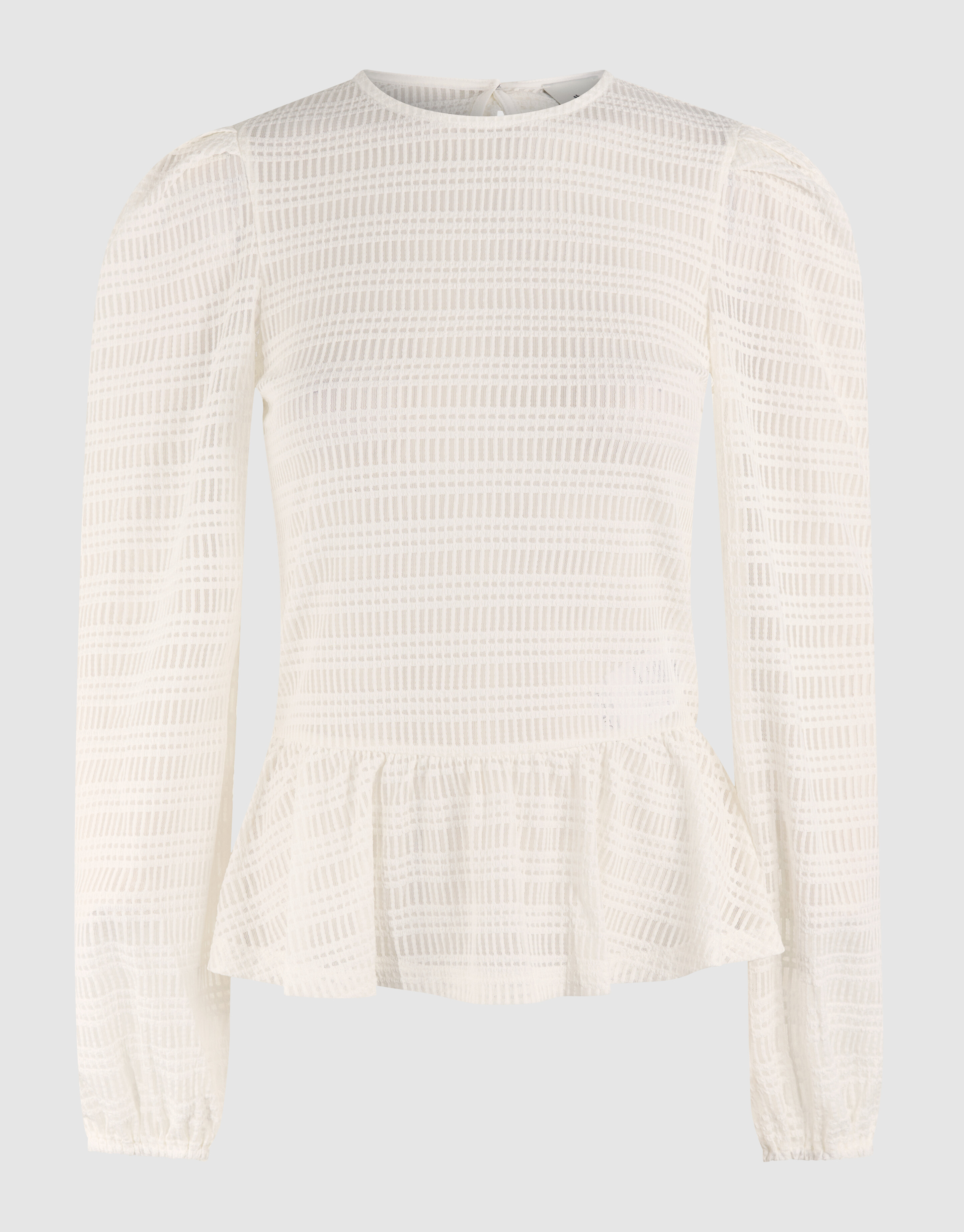 Bluse mit Maschenstruktur Off White SHOEBY WOMEN