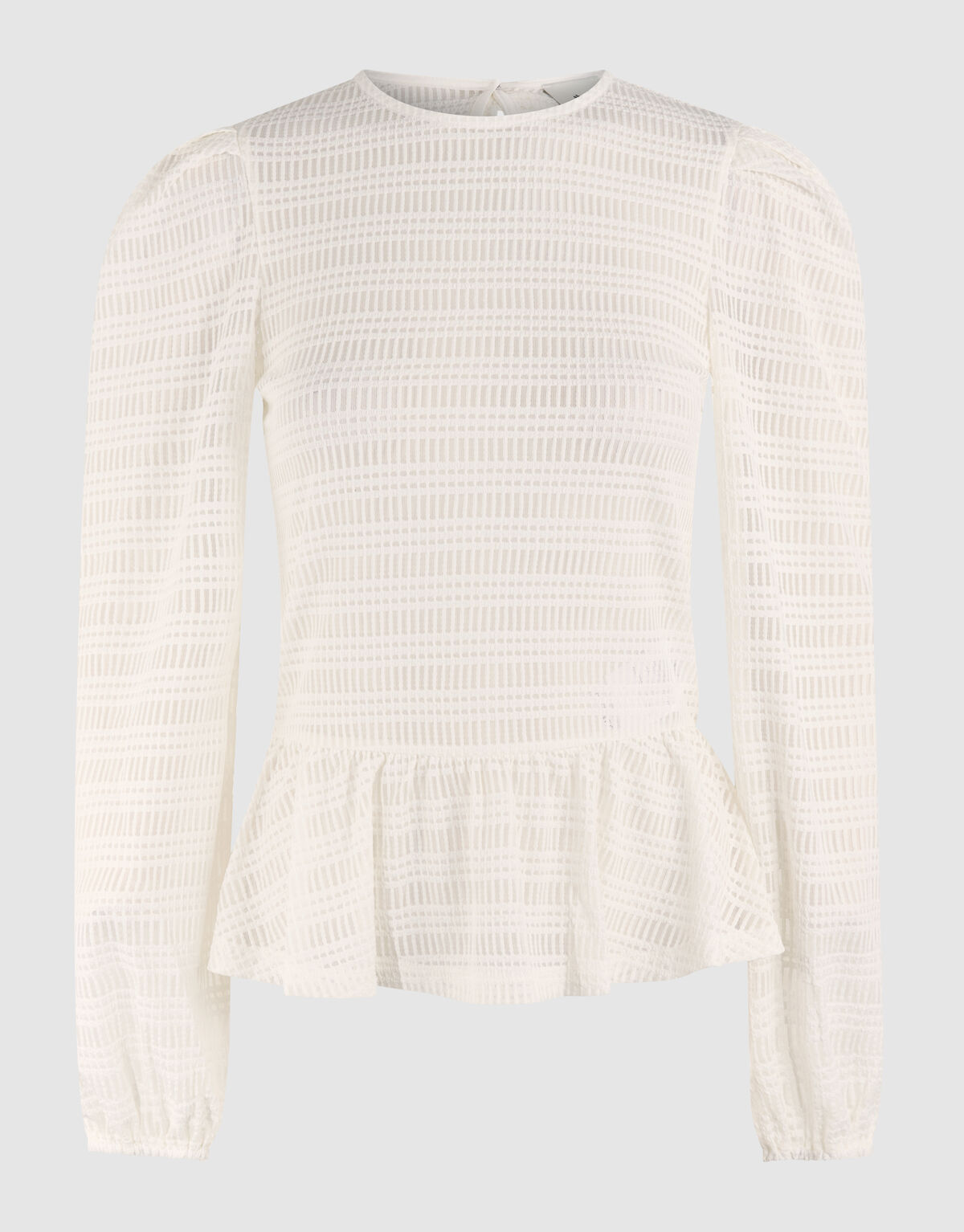 Bluse mit Maschenstruktur Off White SHOEBY WOMEN