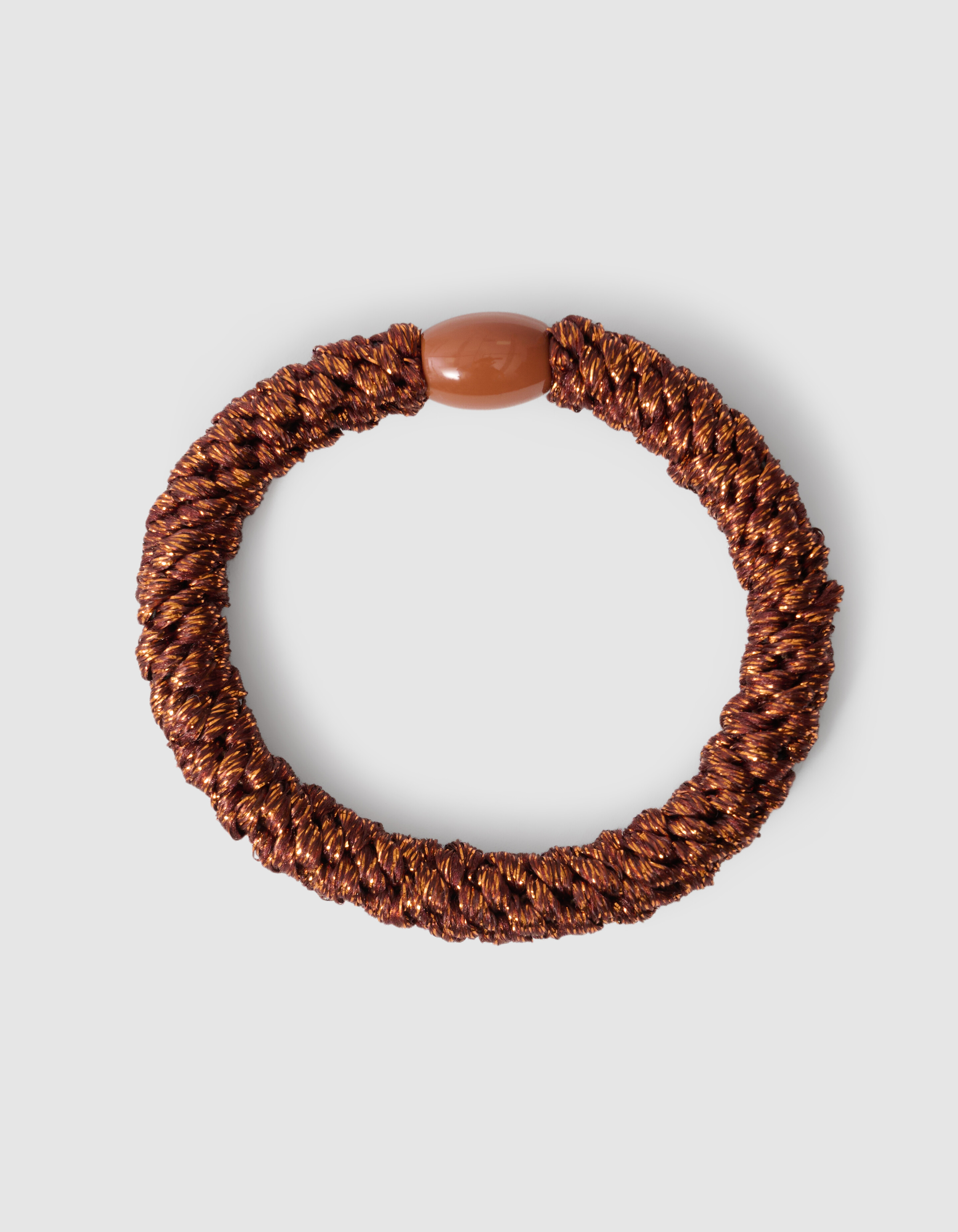 Lurex-Haarband Dunkelbraun SHOEBY ACCESSOIRES