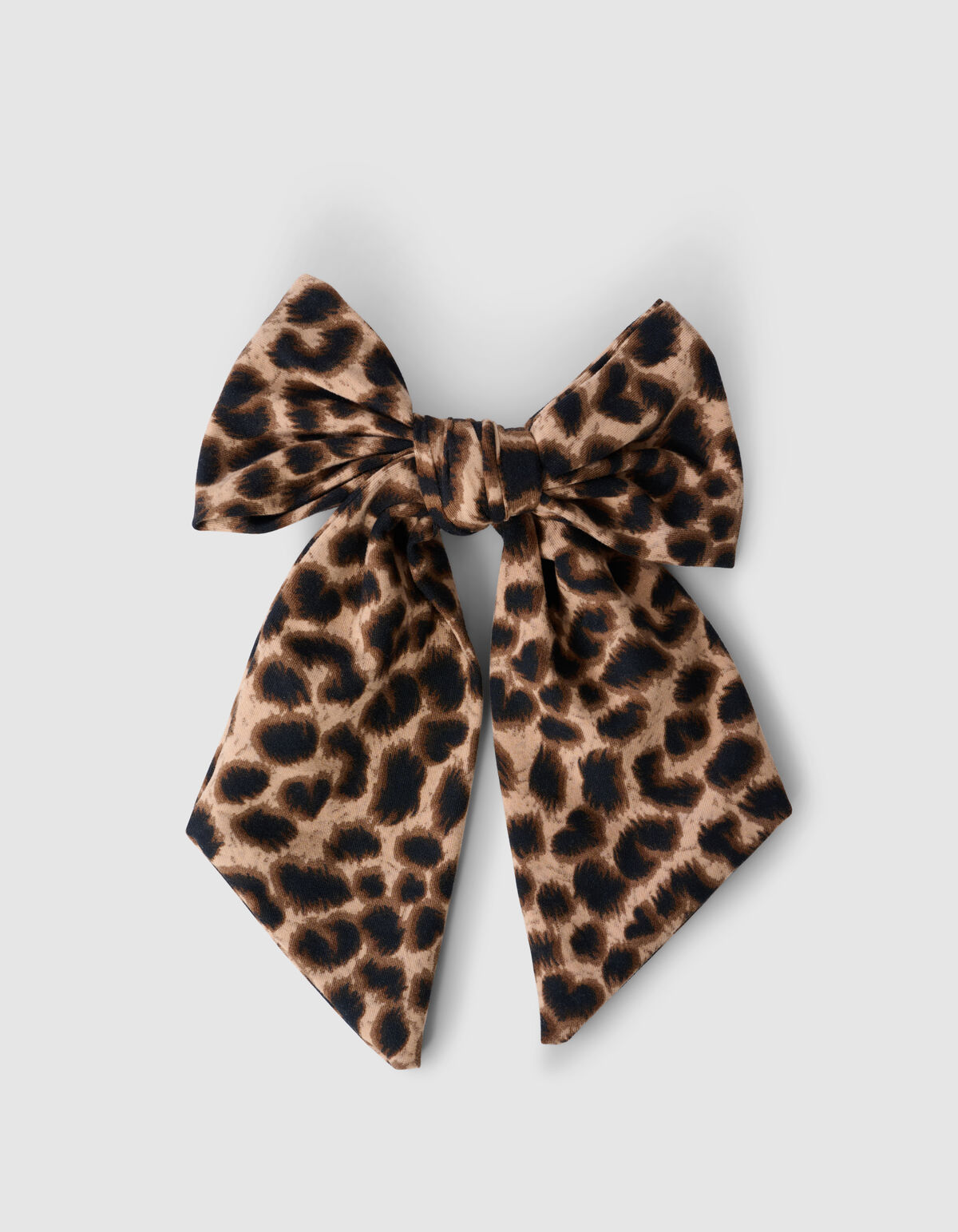 Leopardenschleife Haarspange Hellbraun SHOEBY GIRLS