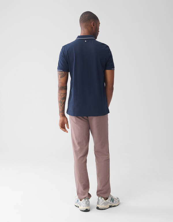 Piqué-Polo Dunkelblau SHOEBY MEN