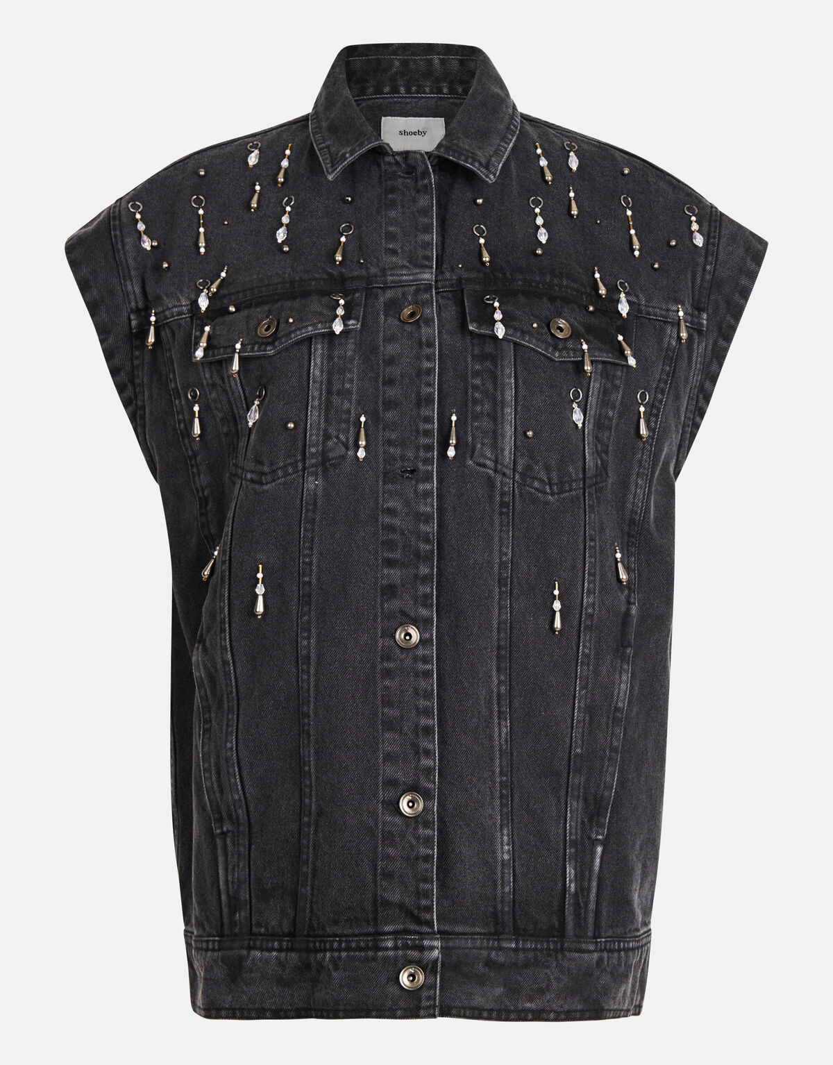 Rocky Denim Gilet Grau SHOEBY WOMEN