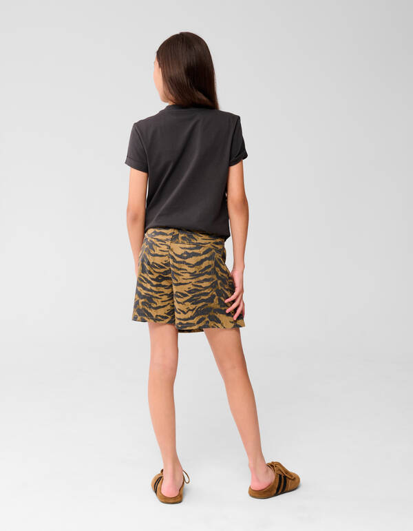Tiger Wrap Skort Braun SHOEBY GIRLS