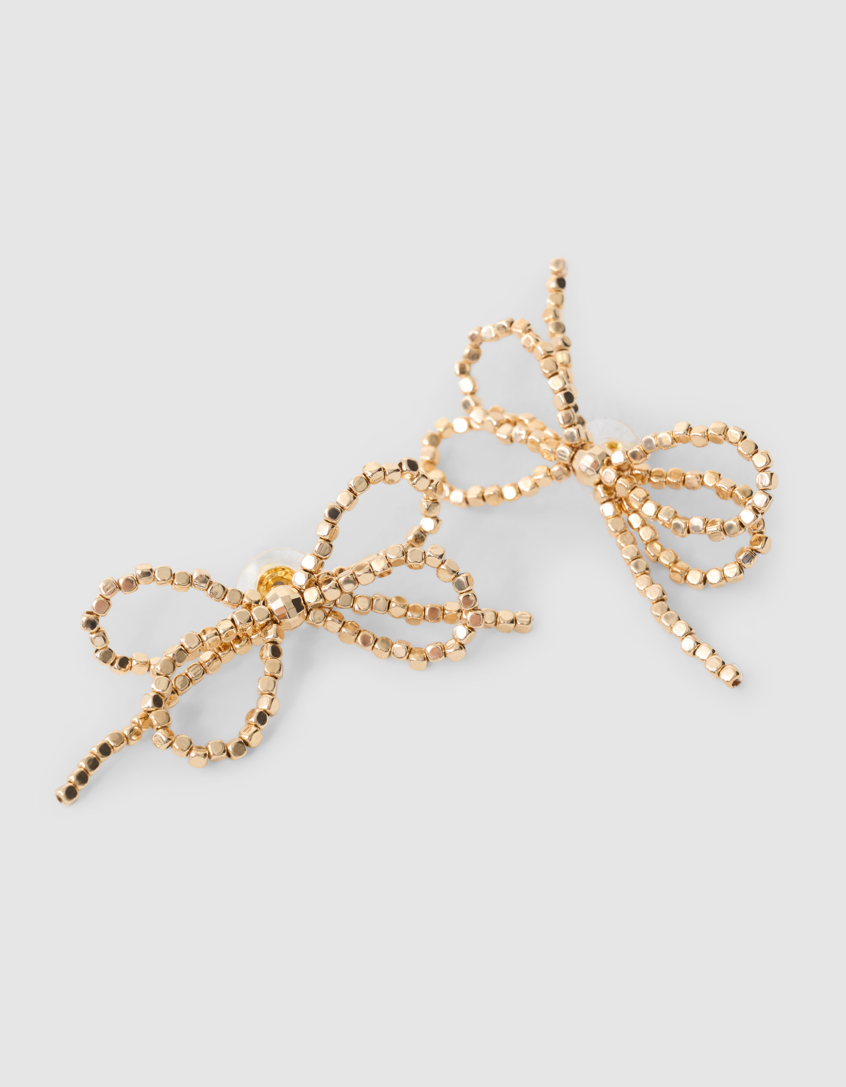 Perlenstrick-Ohrhänger Gold SHOEBY ACCESSOIRES