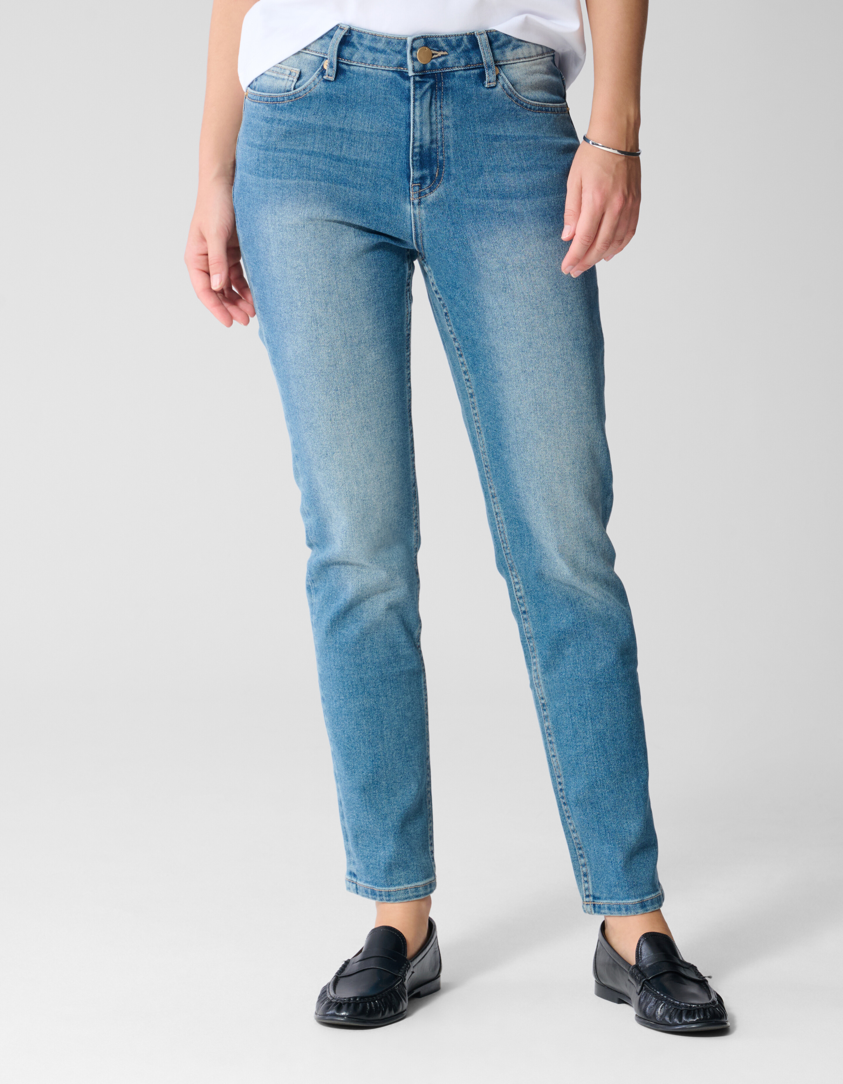 Slim-Fit-Jeans Blau By Lonneke SHOEBY WOMEN