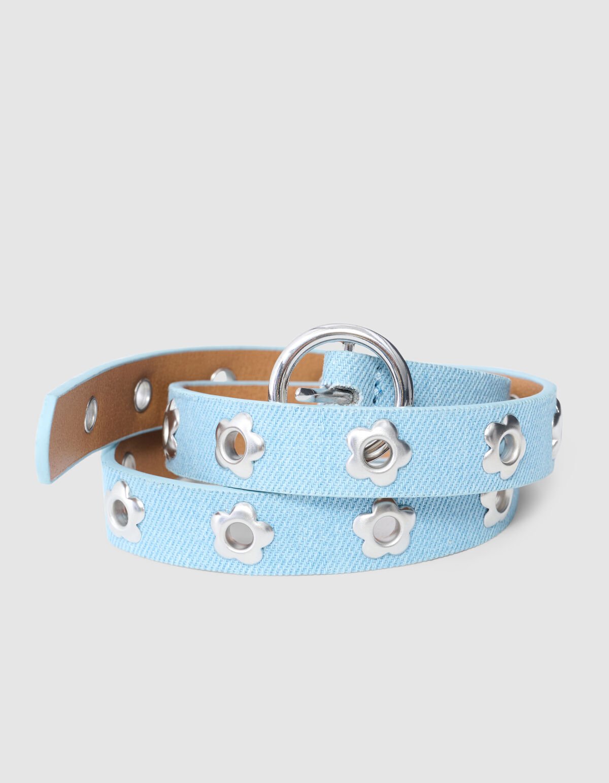 Blume Riem Hellblau SHOEBY ACCESSOIRES