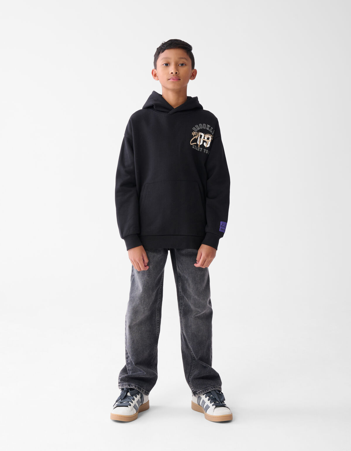 Artwork Hoodie Schwarz SHOEBY BOYS