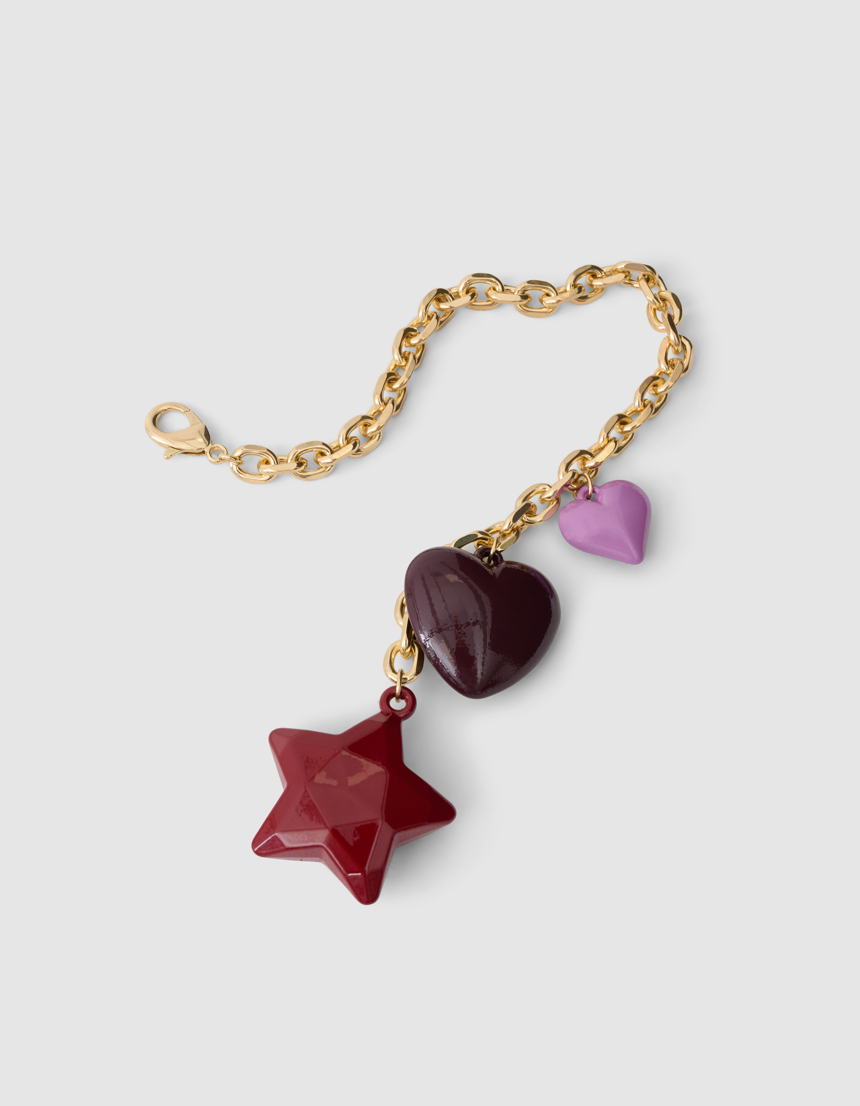 Herzkette Schlüsselanhänger Gold SHOEBY ACCESSOIRES