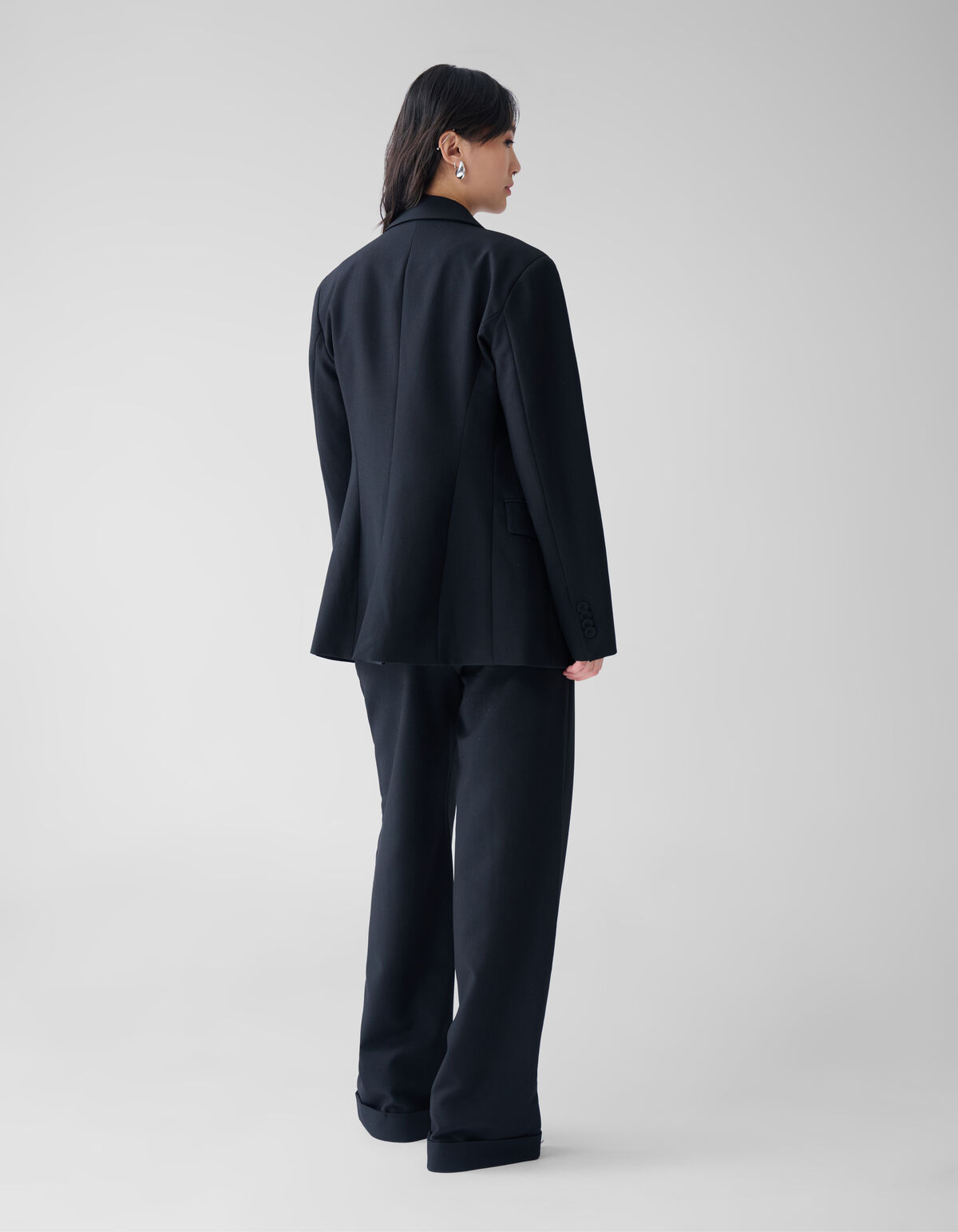 Turnup-Hose Schwarz SHOEBY WOMEN