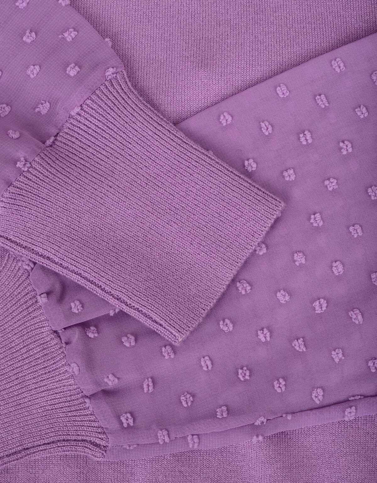 Mesh-Punkt-Pullover JILL&MITCH