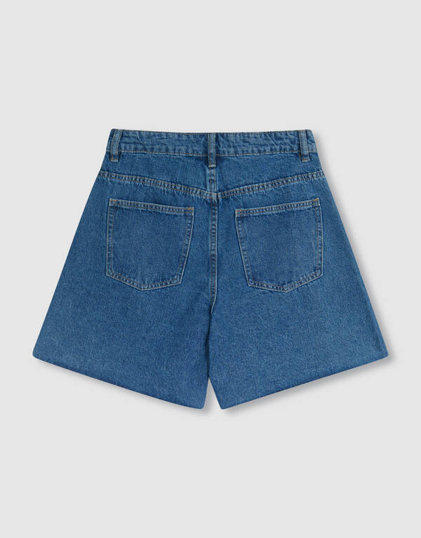 Denim Short Donkerblauw SHOEBY WOMEN