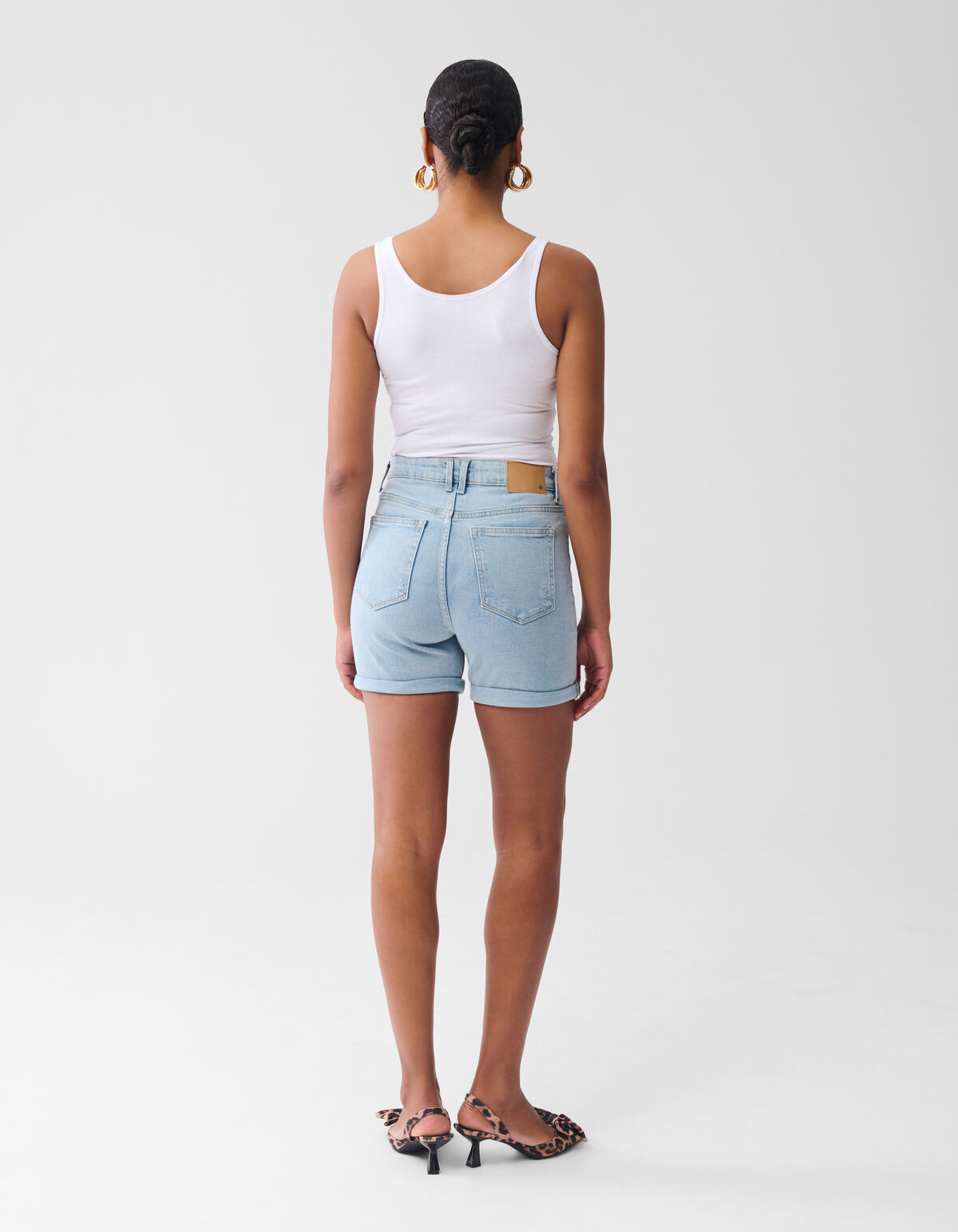Denim Short gebleicht SHOEBY WOMEN