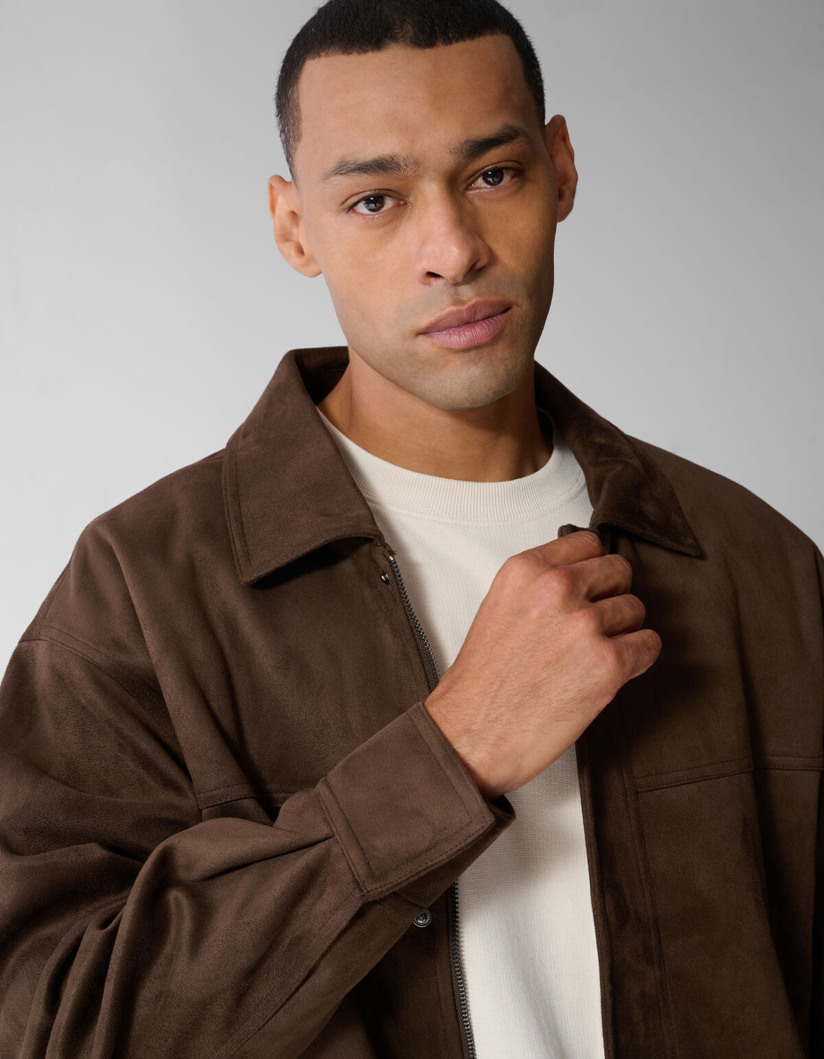 Wildlederjacke Braun SHOEBY MEN