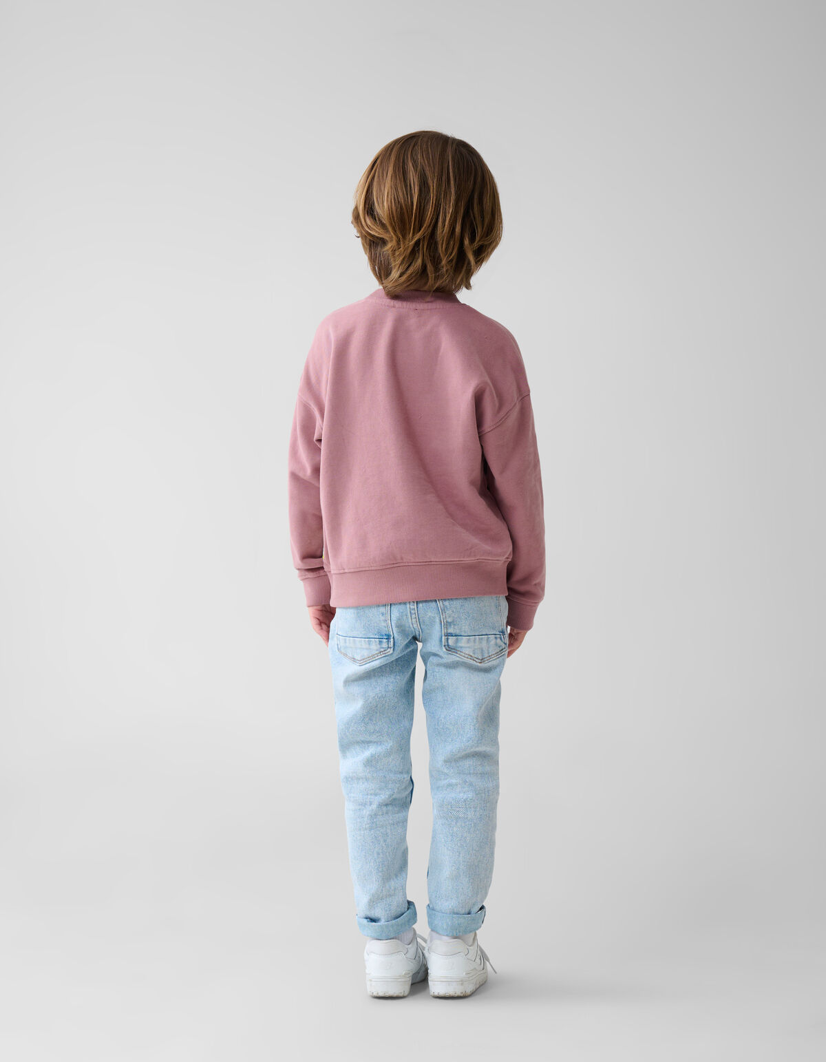 Artwork Sweater Donkerroze SHOEBY BOYS