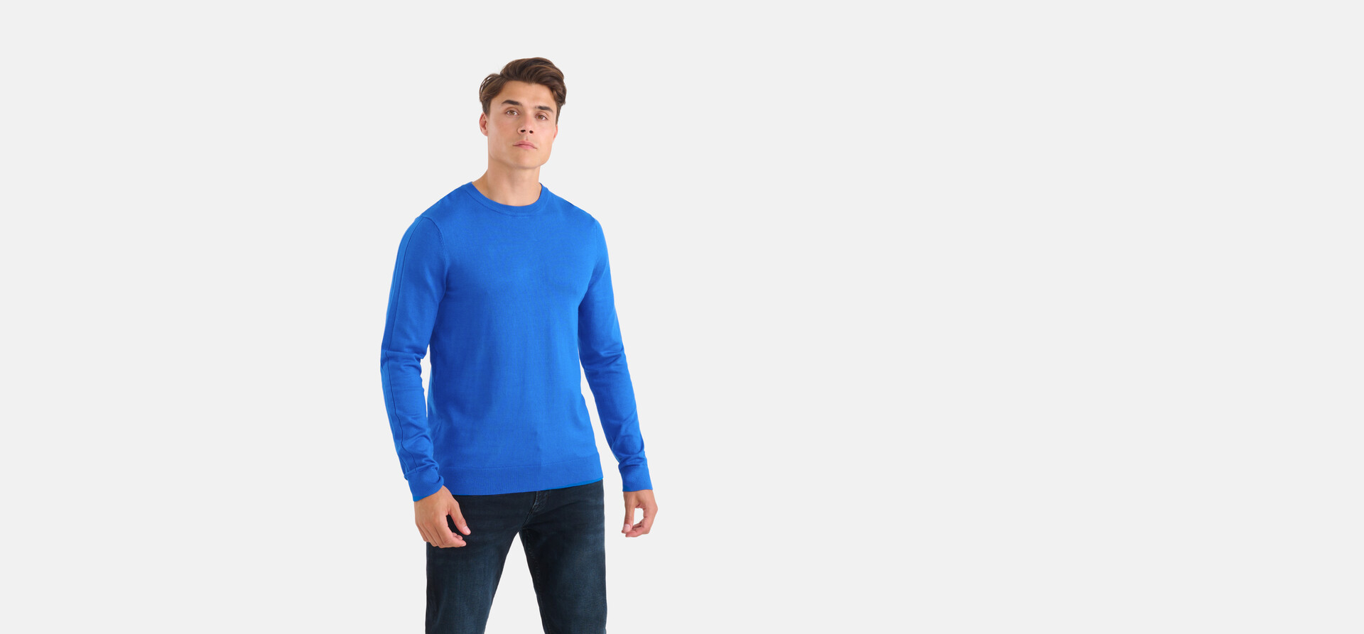 Rollkragenpullover Blau SHOEBY MEN
