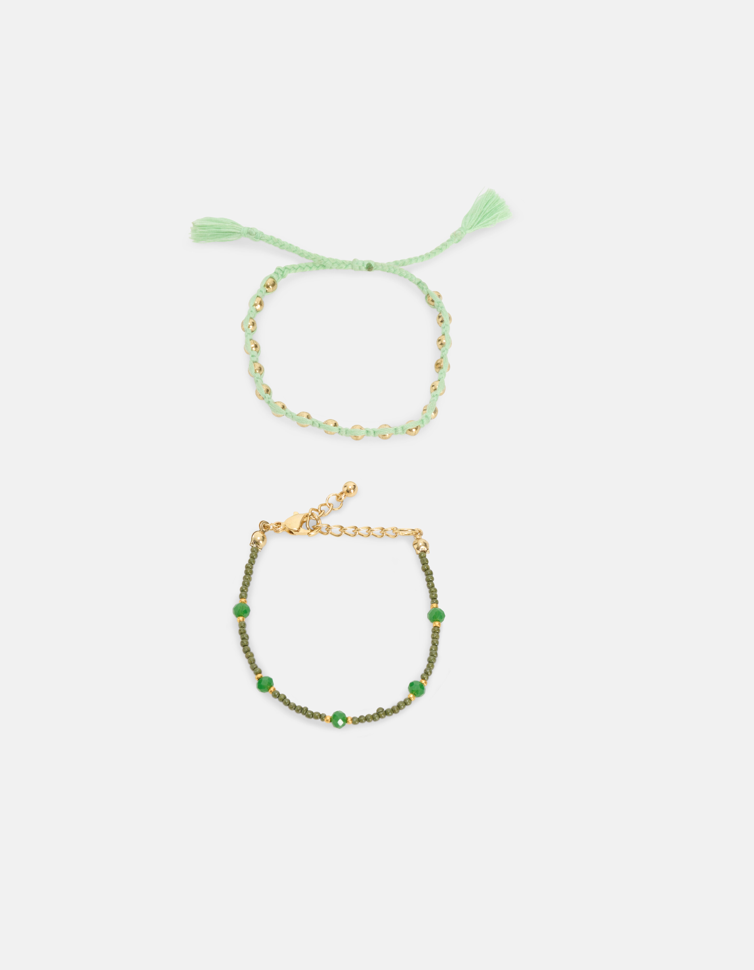 Armbänder Set Grün SHOEBY ACCESSOIRES