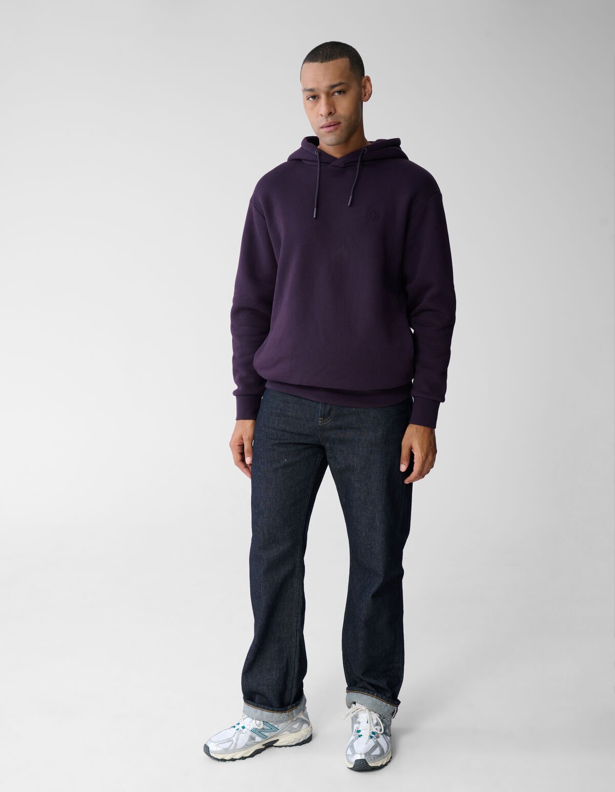 Sweat Hoodie Dunkelrot SHOEBY MEN