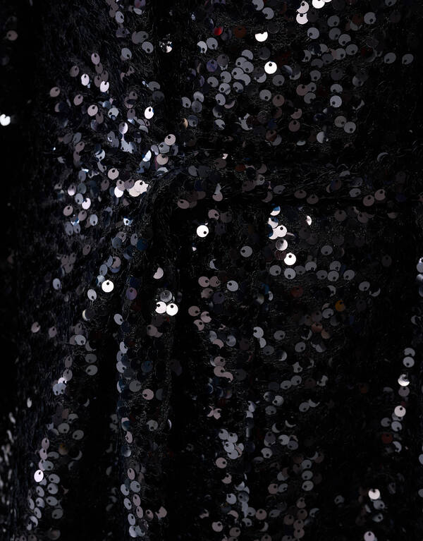 Sequin Mini Dress Black SHOEBY WOMEN