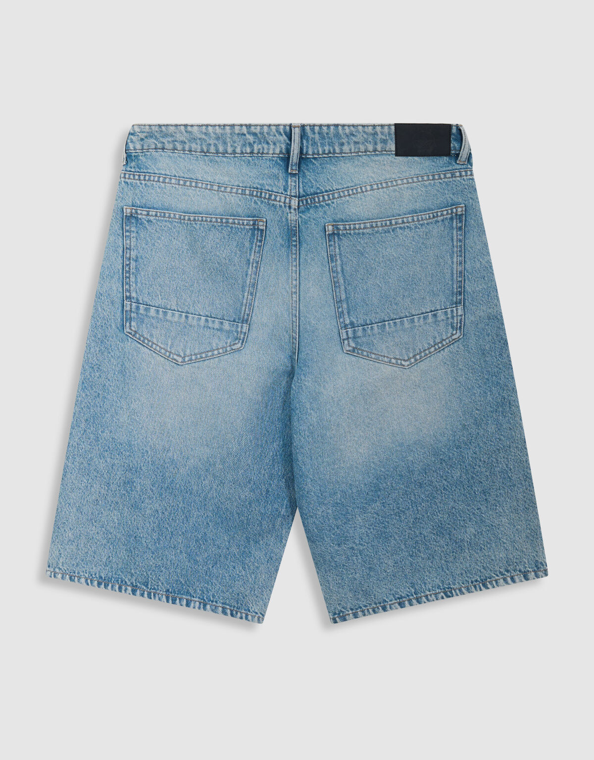 Relaxed Fit Denim Shorts Mediumstone SHOEBY MEN
