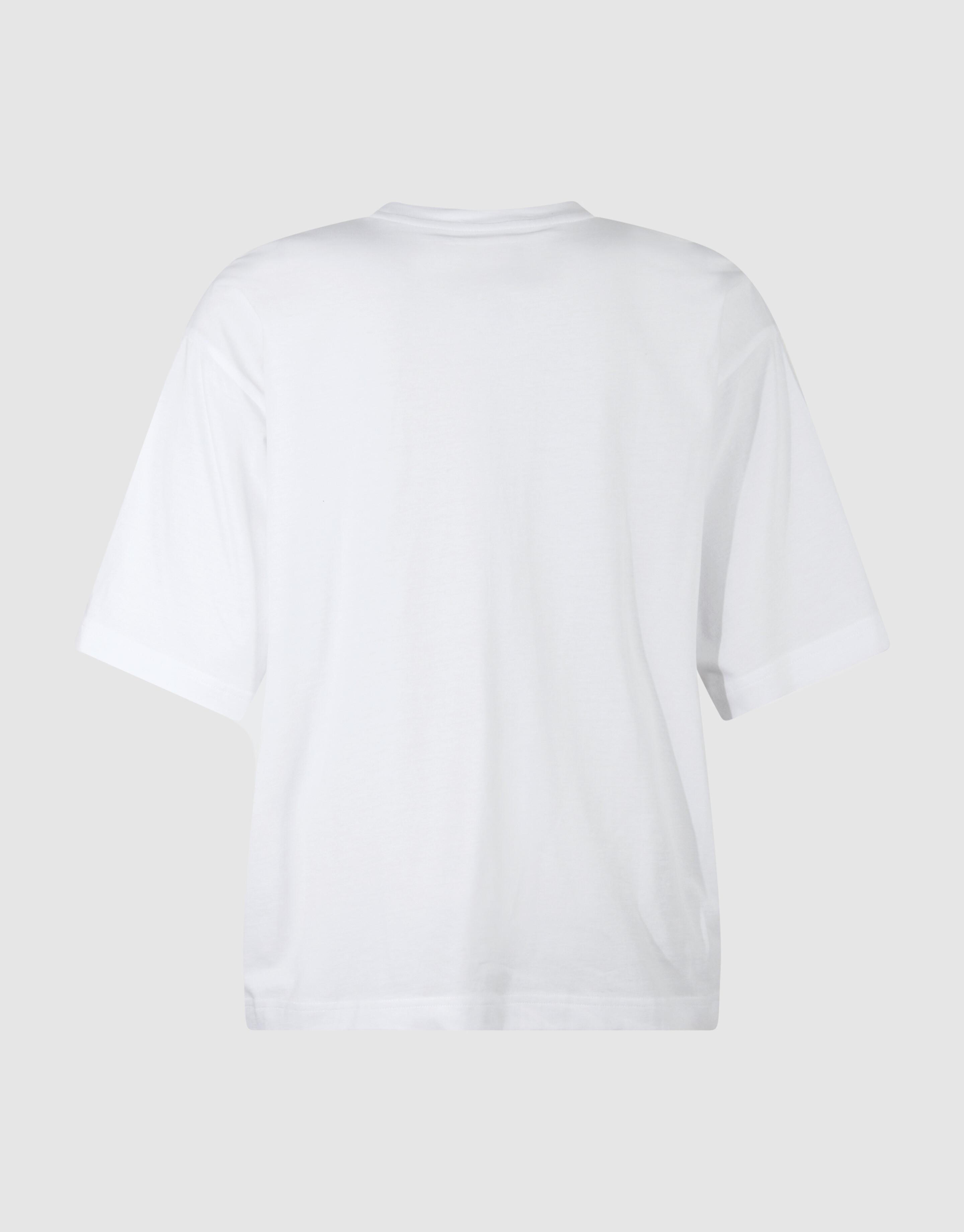 Oversized Basic T-Shirt Weiß Von Lonneke SHOEBY WOMEN