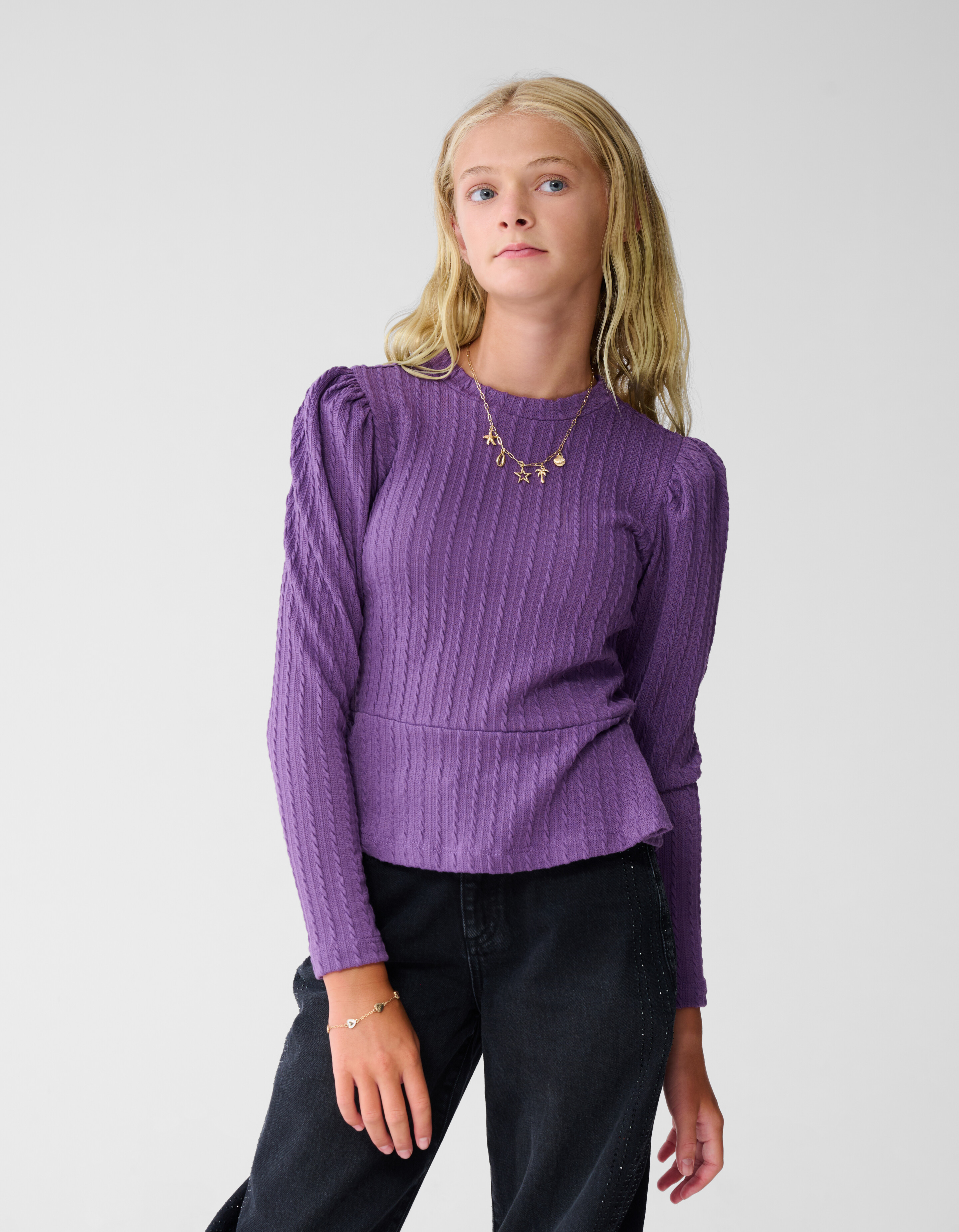 Peplum-Top Lila SHOEBY GIRLS
